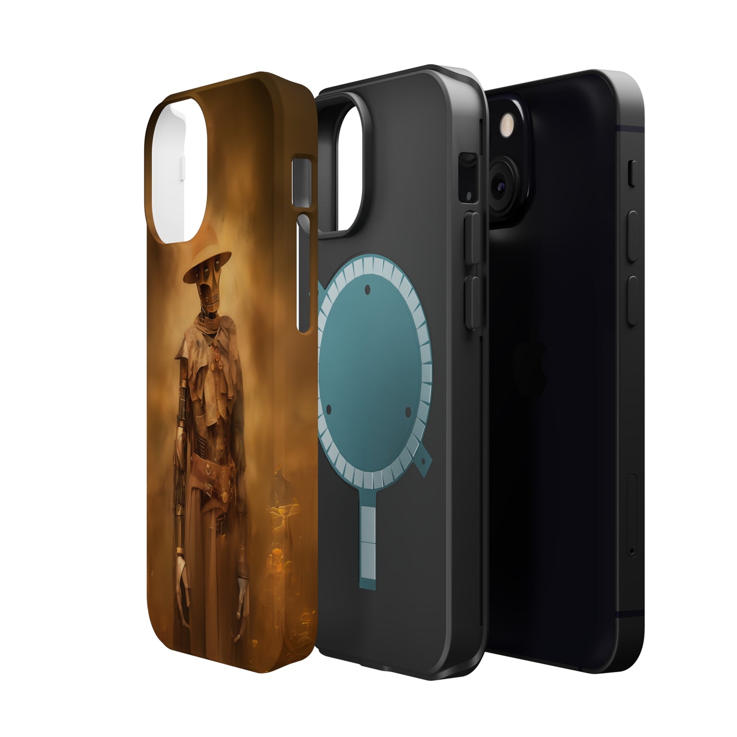 MagSafe Tough iPhone Case - C3P0 Wild West Photography Sepia Vintage Film
