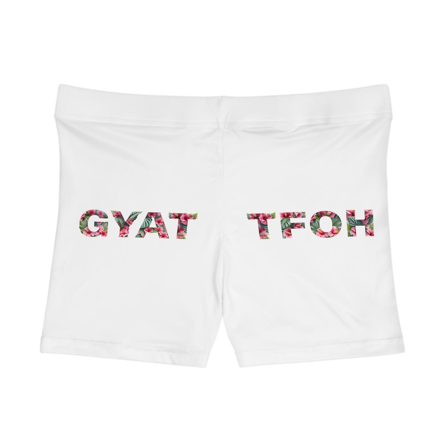 Women's Workout Shorts | GYAT TFOH Hawaiian Hibiscus