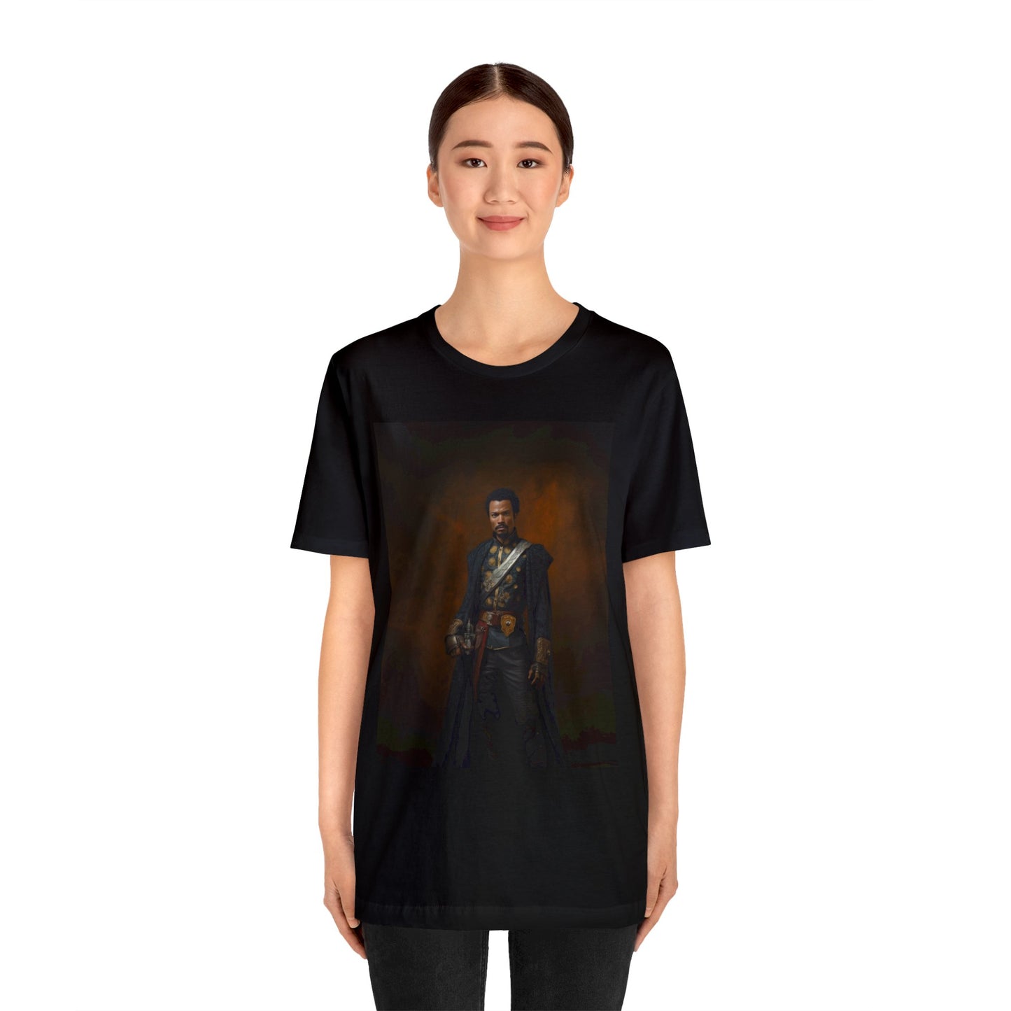 Unisex Jersey Short Sleeve Tee - Lando CalrissianGothic