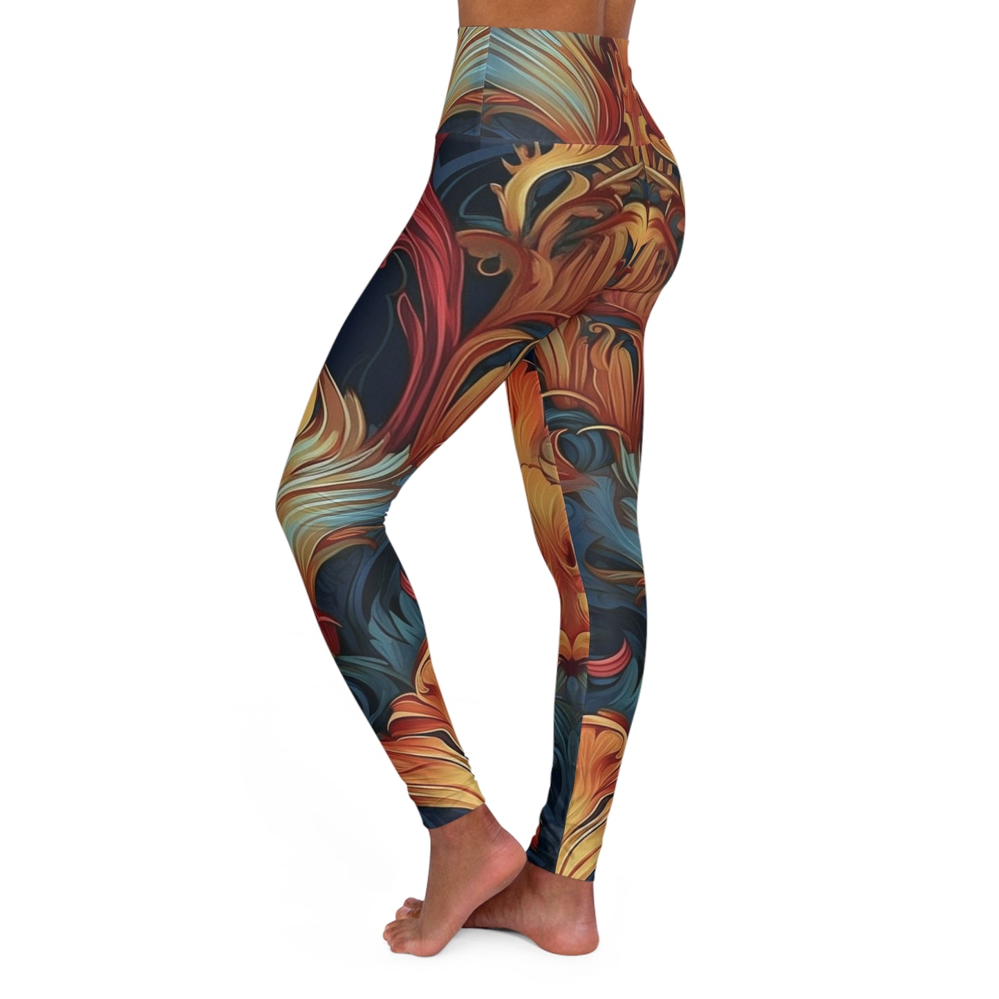 High Waisted Leggings - Isabella de' Medici