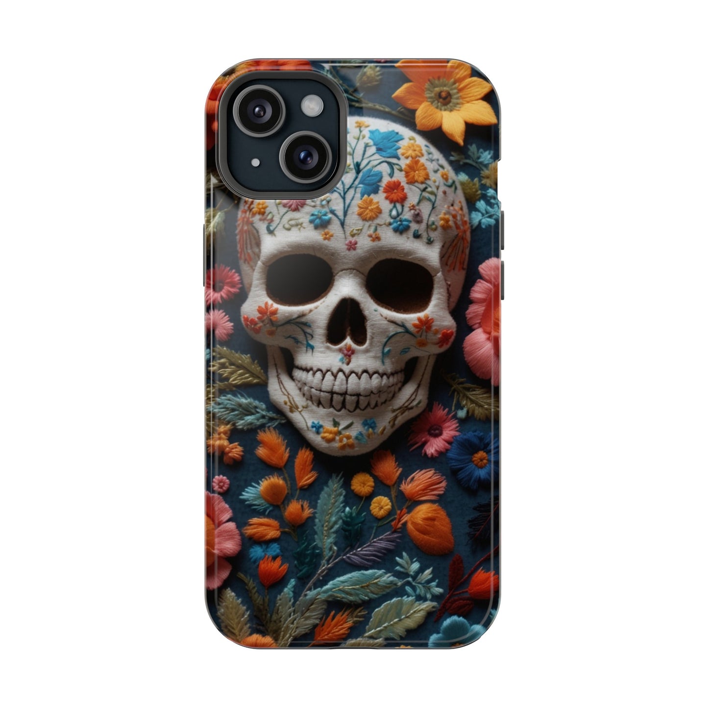 MagSafe Tough iPhone Case - "Embroidery Artistry"