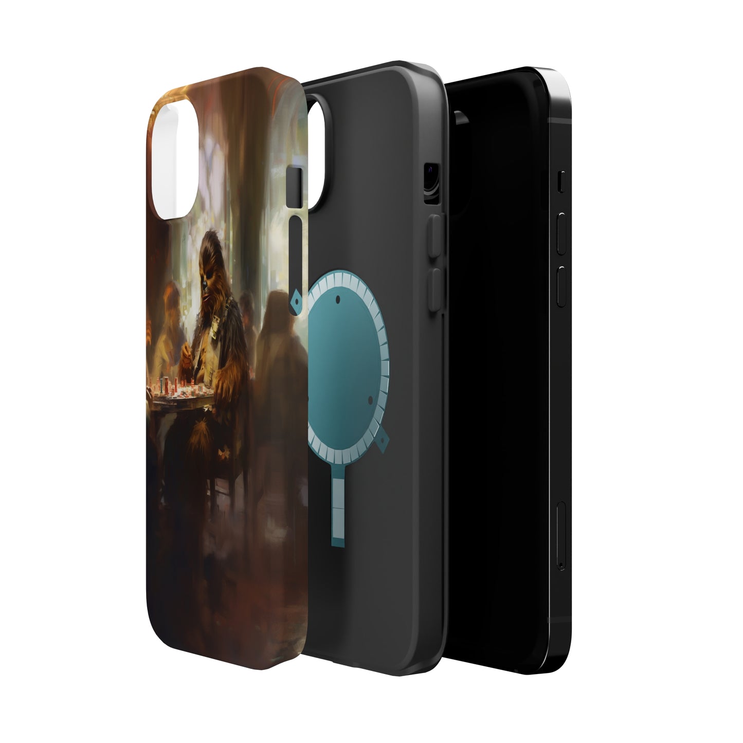 MagSafe Tough iPhone Case - ChewbaccaPlaying Poker