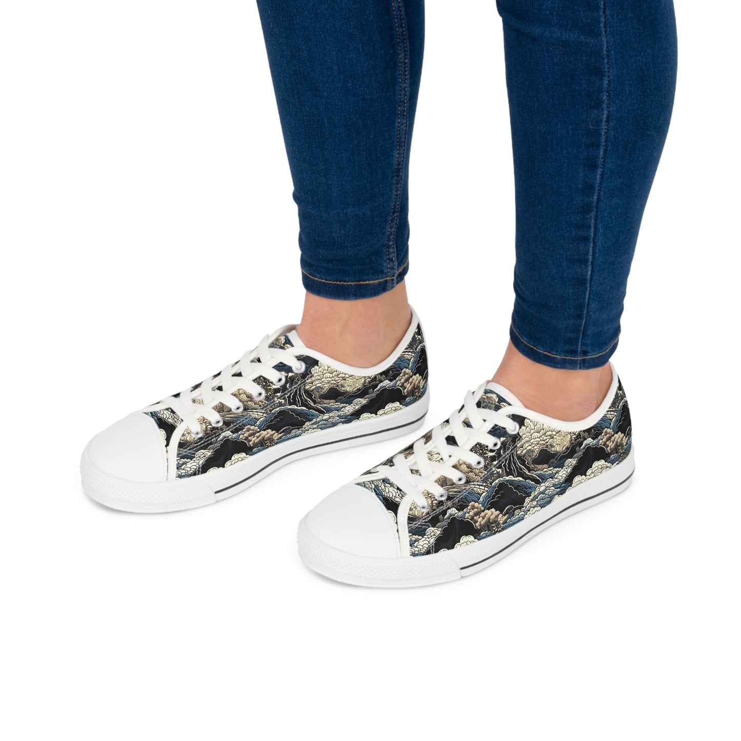 Edo Daydreams - Women's Low Top Sneakers