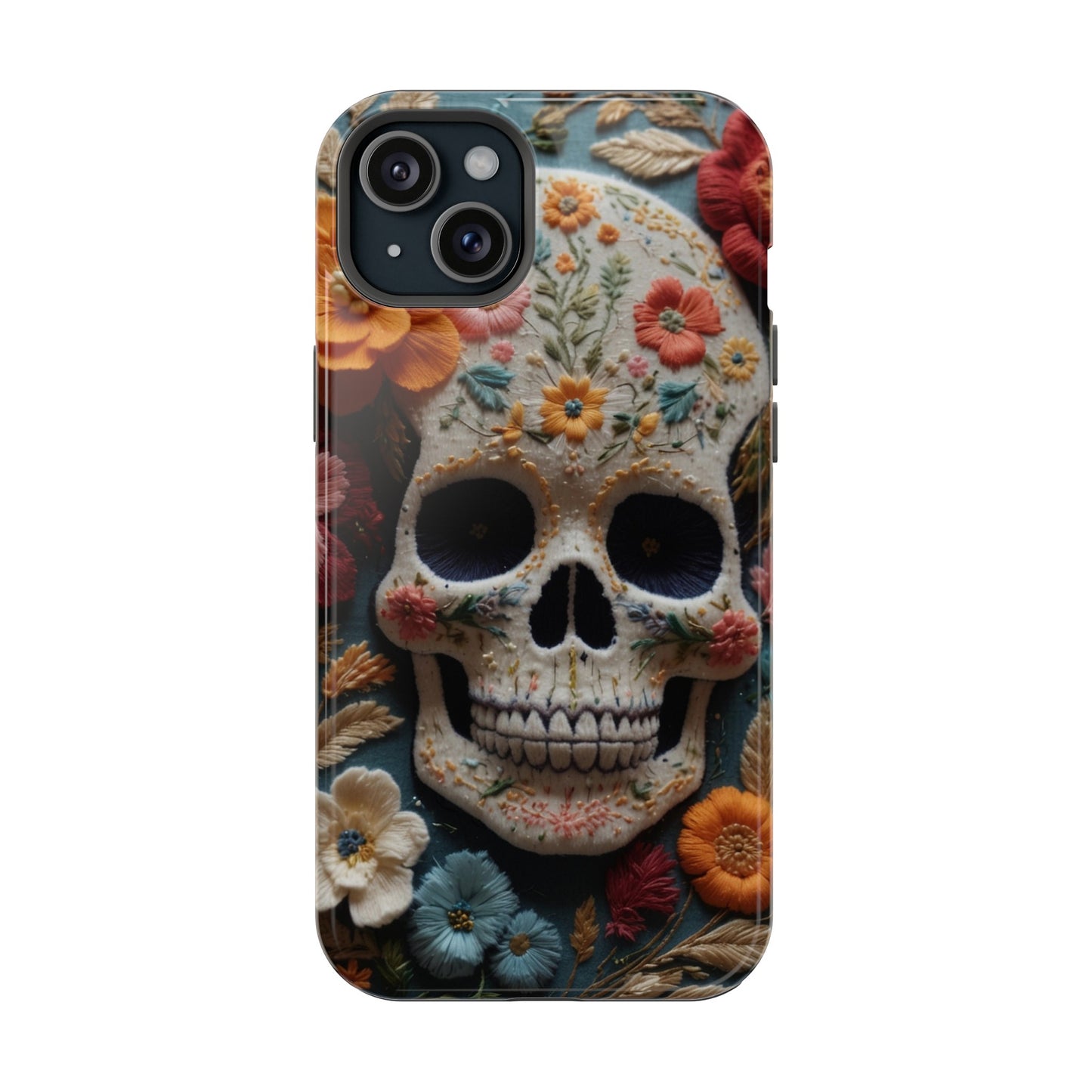 MagSafe Tough iPhone Case - "Embroidery Artistry"