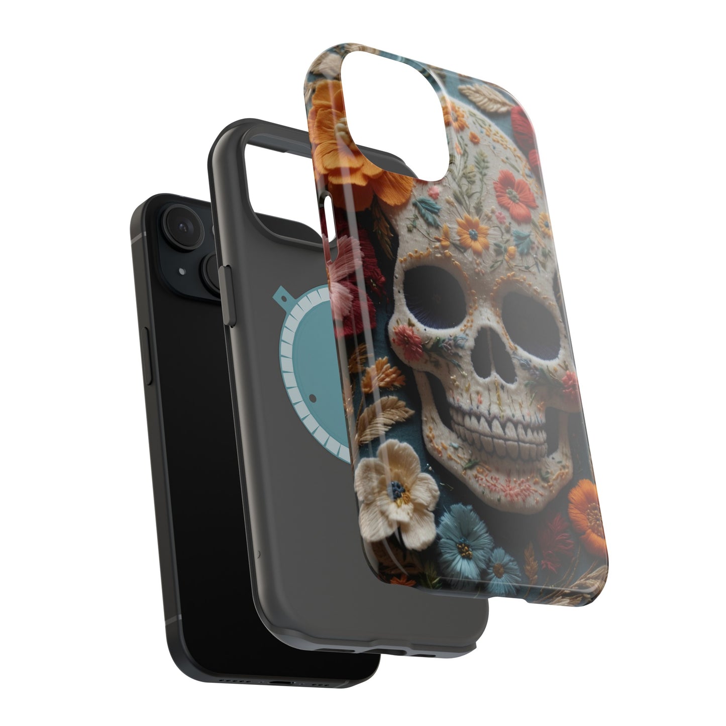 MagSafe Tough iPhone Case - "Embroidery Artistry"