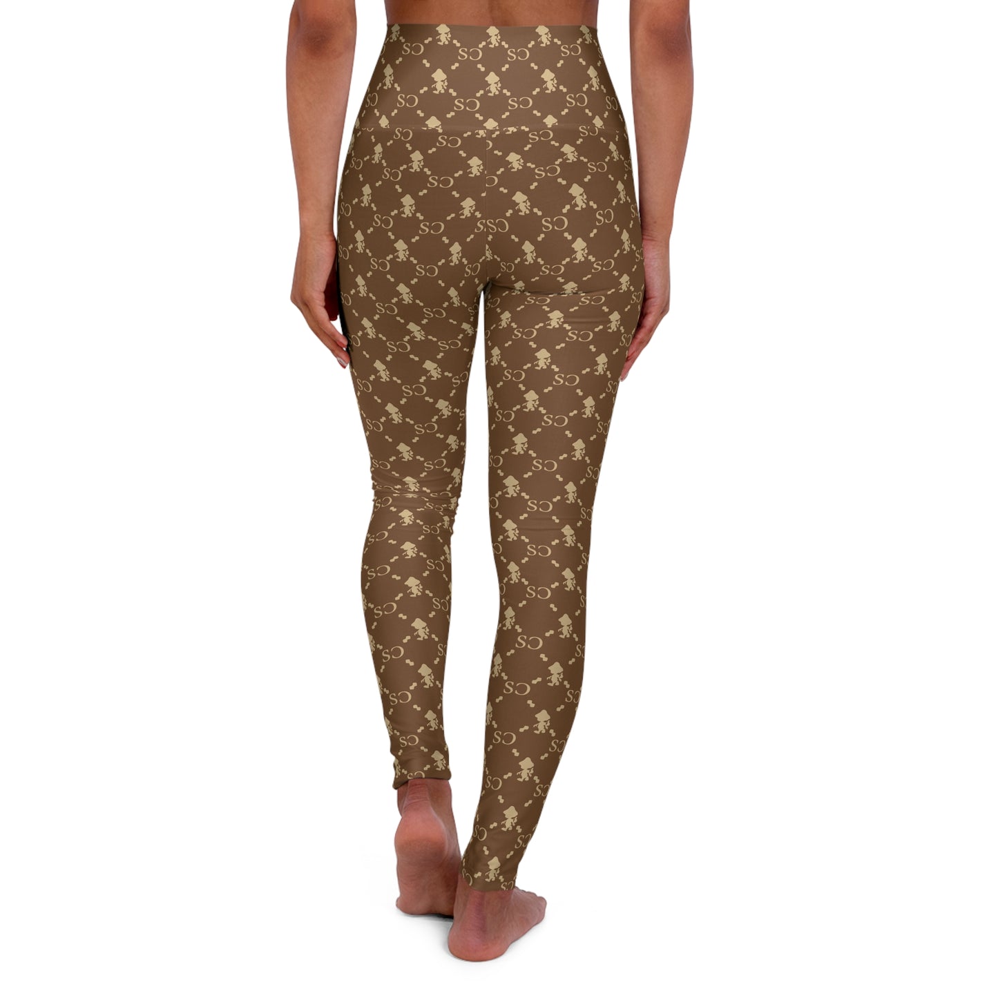 High Waisted Leggings - SmurfCat Gooch