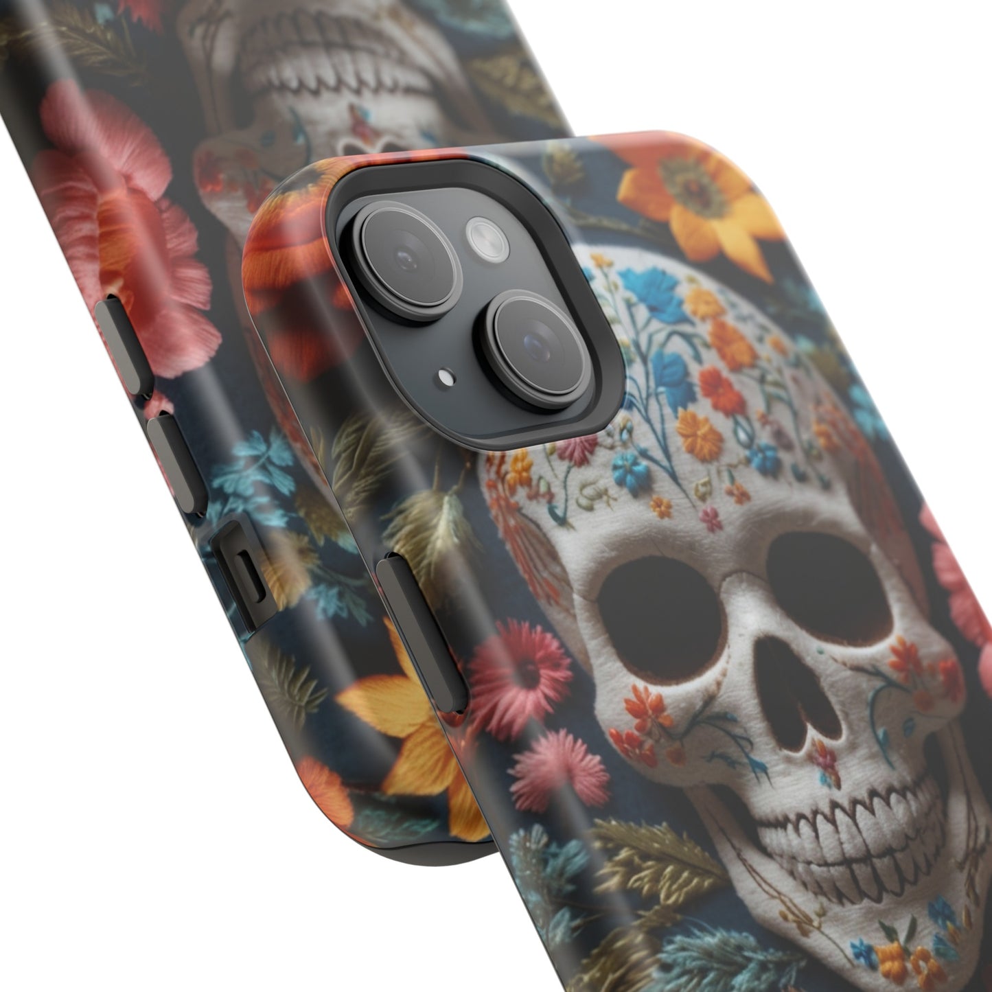 MagSafe Tough iPhone Case - "Embroidery Artistry"
