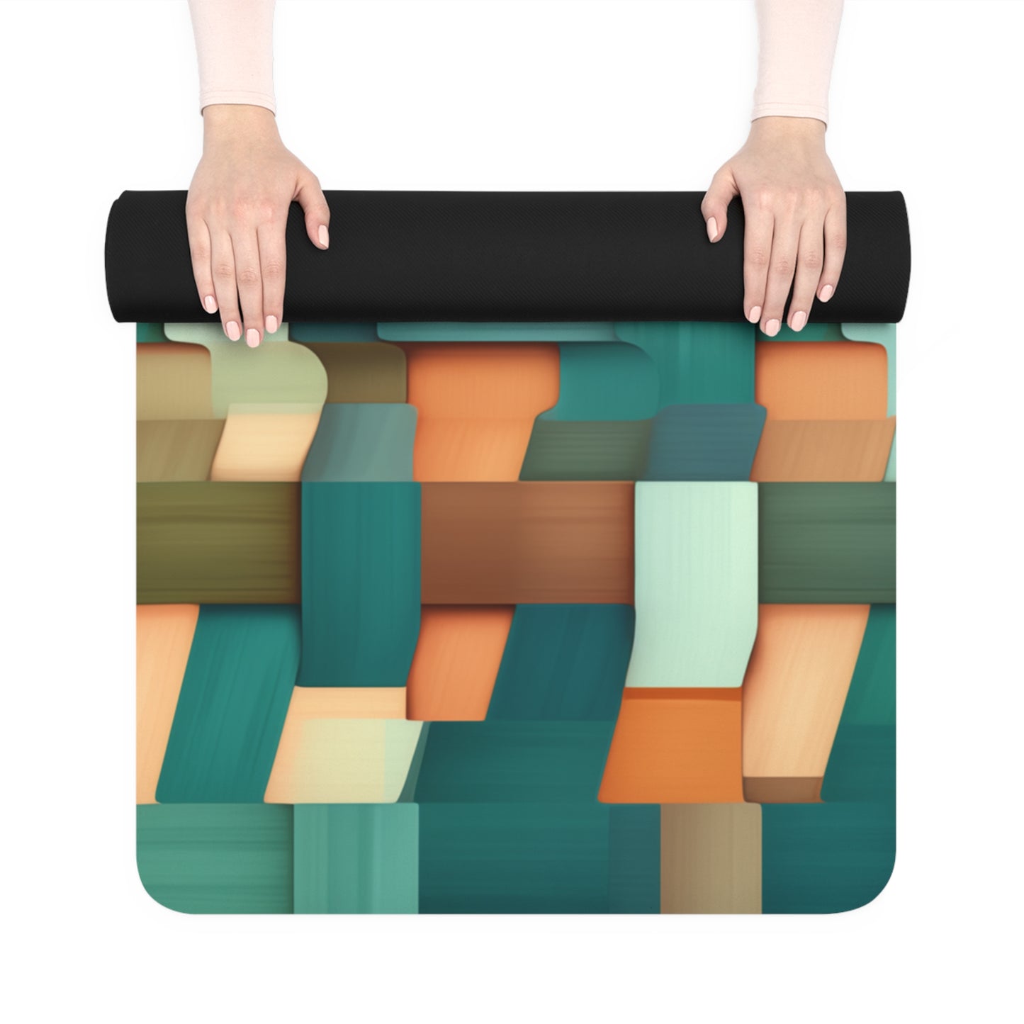 Rubber Yoga Mat- Euphemia Livorno Basketweave