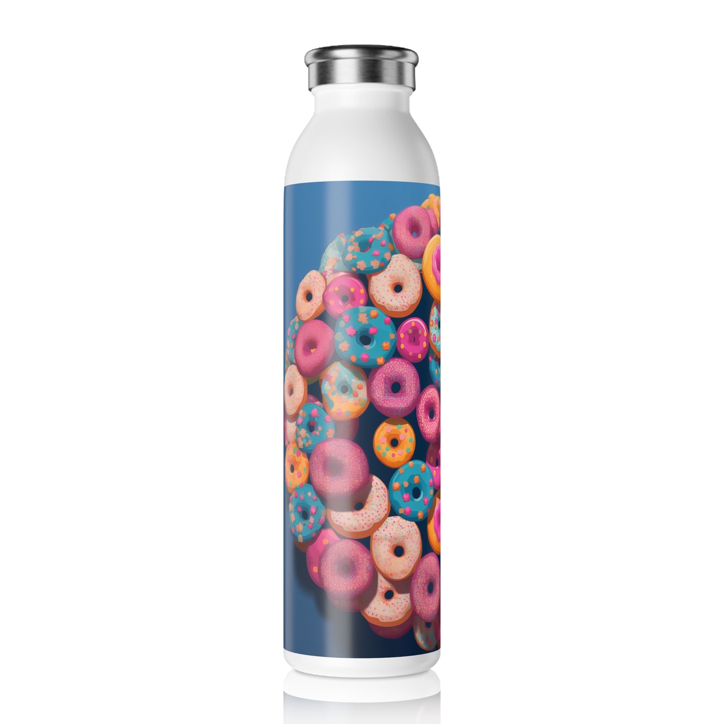 Slim Water Bottle - Gregoria Vajrasana Anime Donuts
