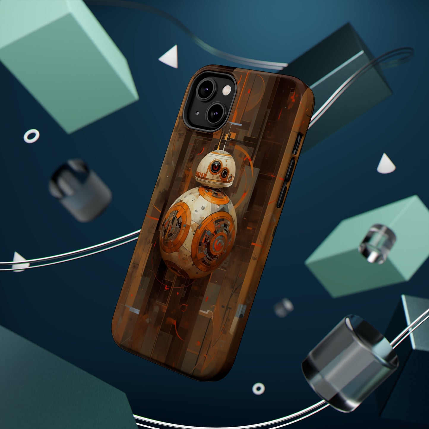 MagSafe Tough iPhone Case - BB-8 Art Deco style by Frank Lloyd Wright