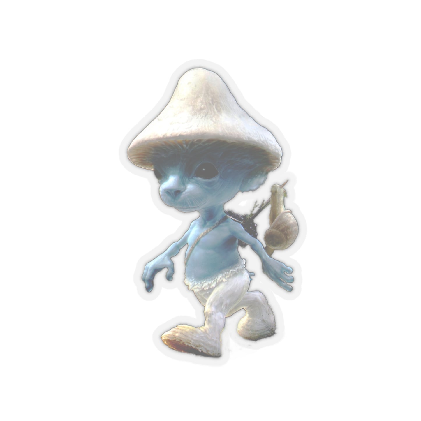 Kiss-Cut Stickers - SmurfCat WeLiveWeLoveWeLie