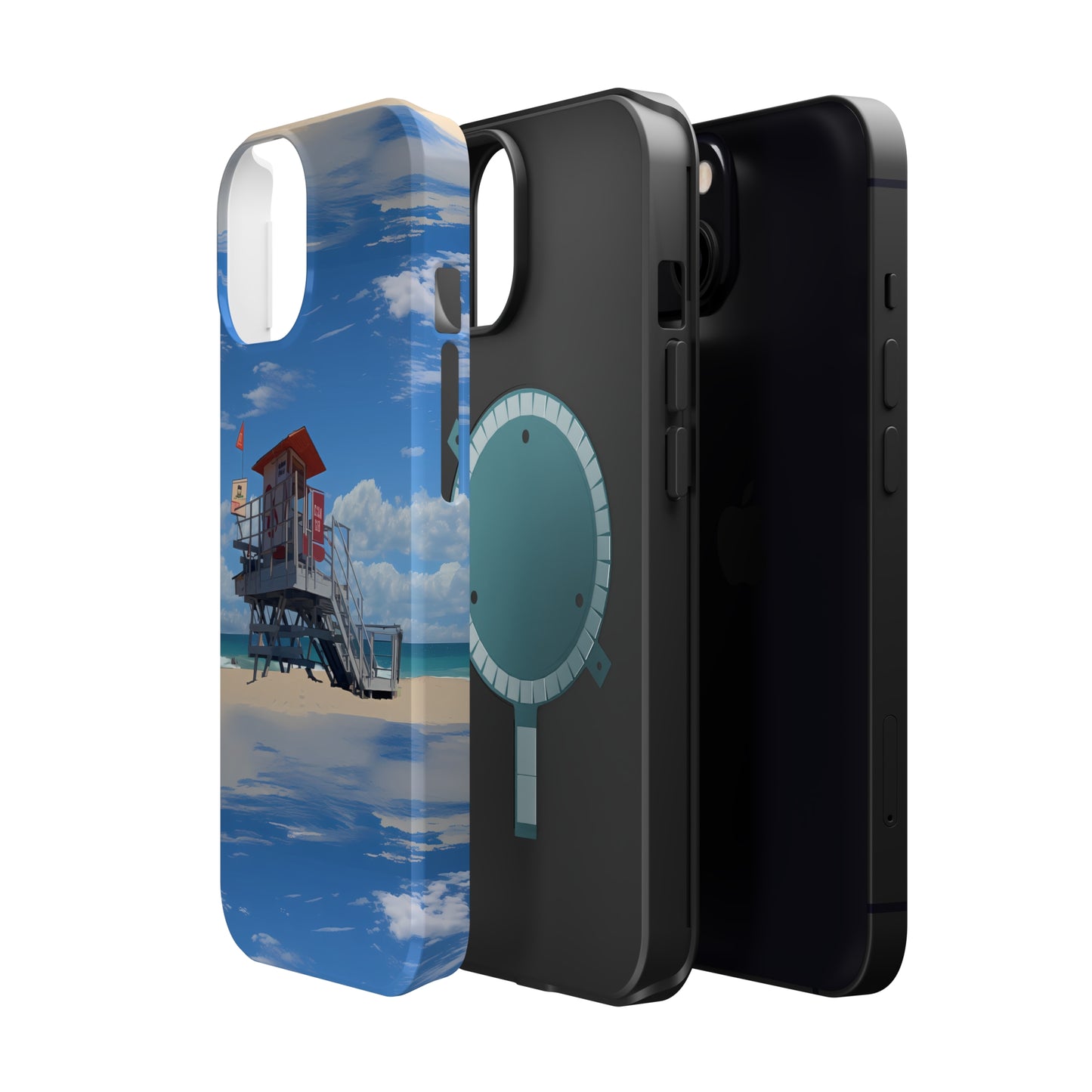 MagSafe Tough iPhone Case - Love and Santa Monica