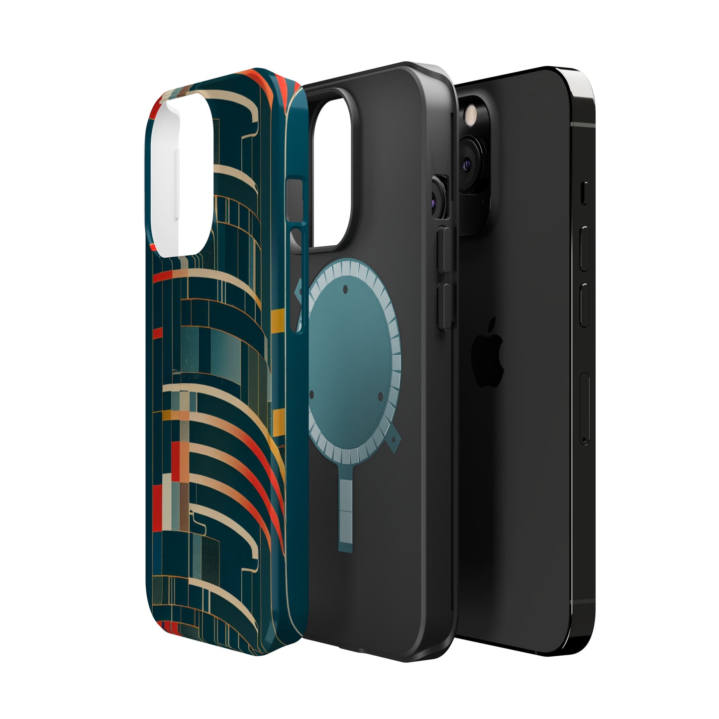 MagSafe Tough iPhone Case - Mecha Modernist