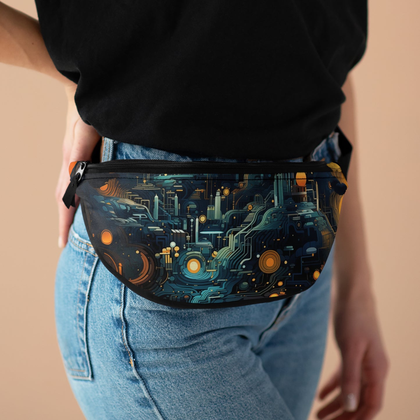 Fanny Pack/Bum Bag - Hildegund Tadasana 8bit