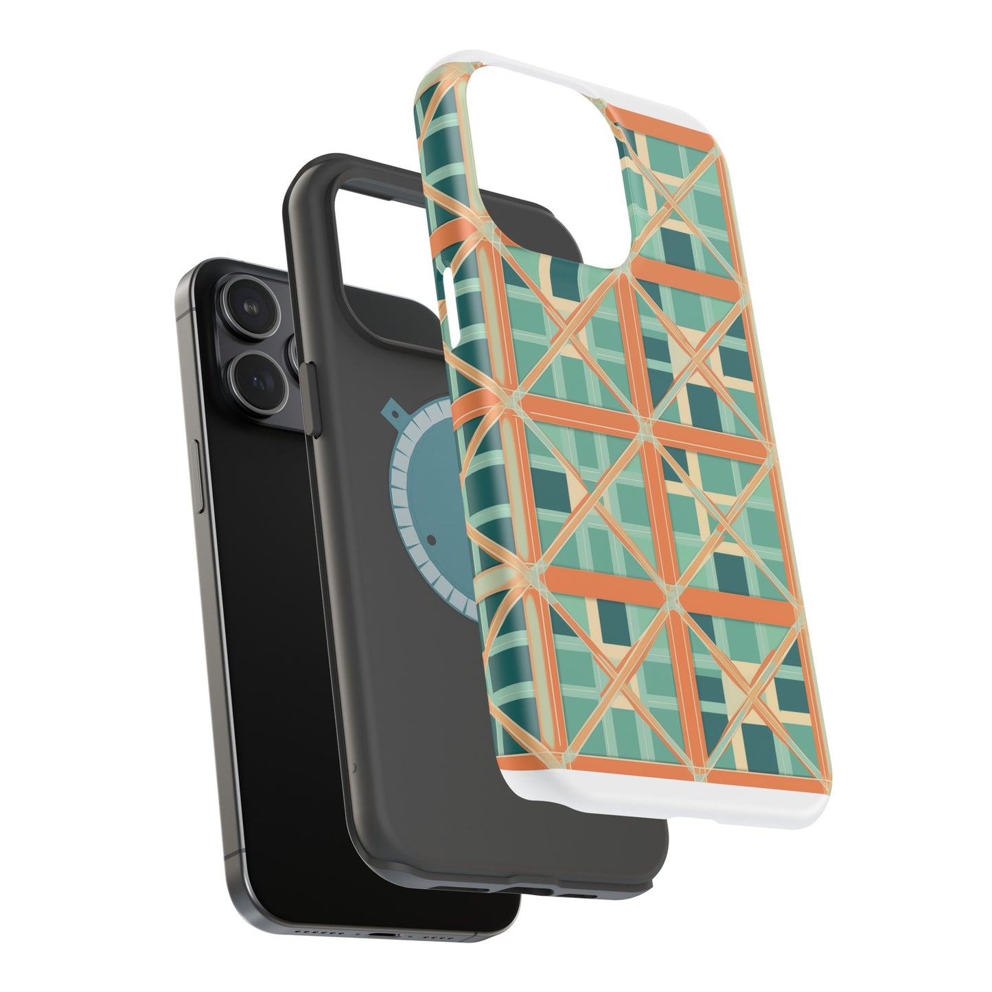 MagSafe Tough iPhone Case - Bertram Nyack Windowpane