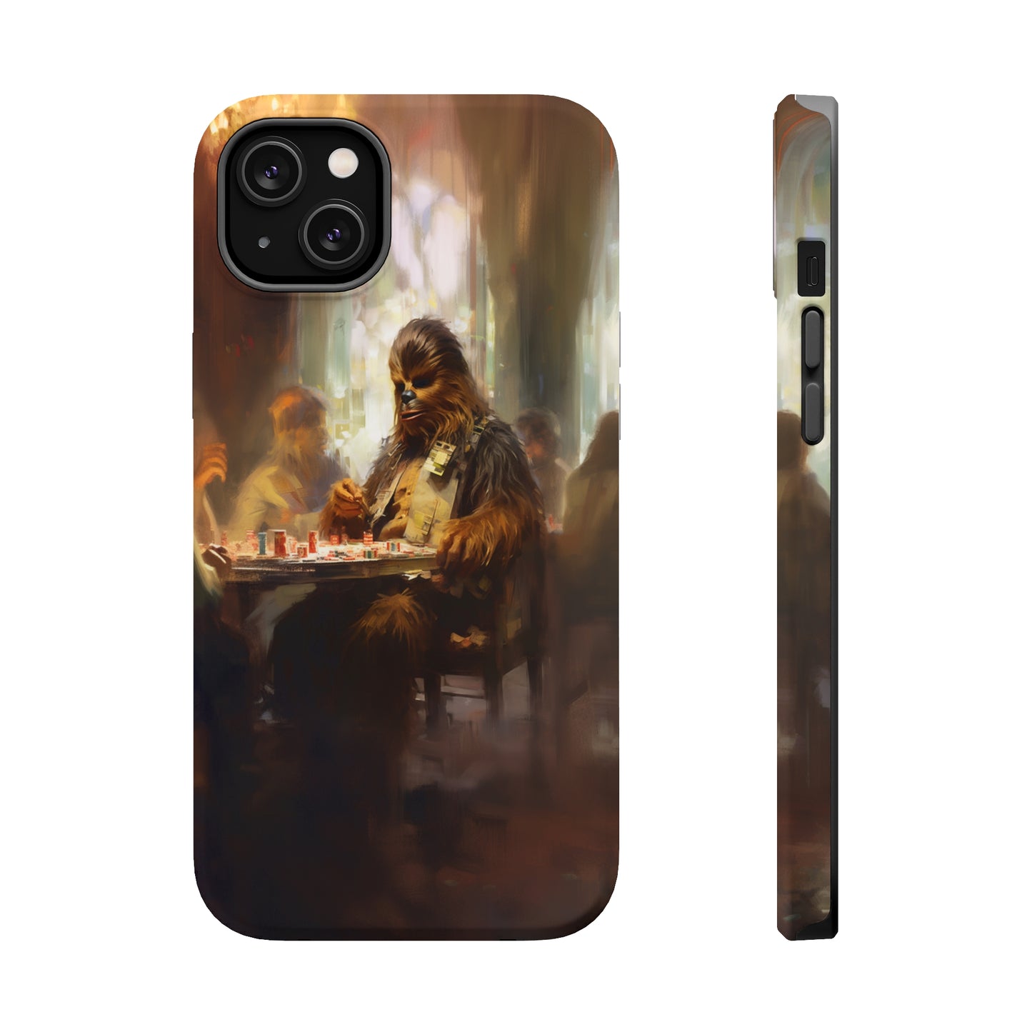 MagSafe Tough iPhone Case - ChewbaccaPlaying Poker