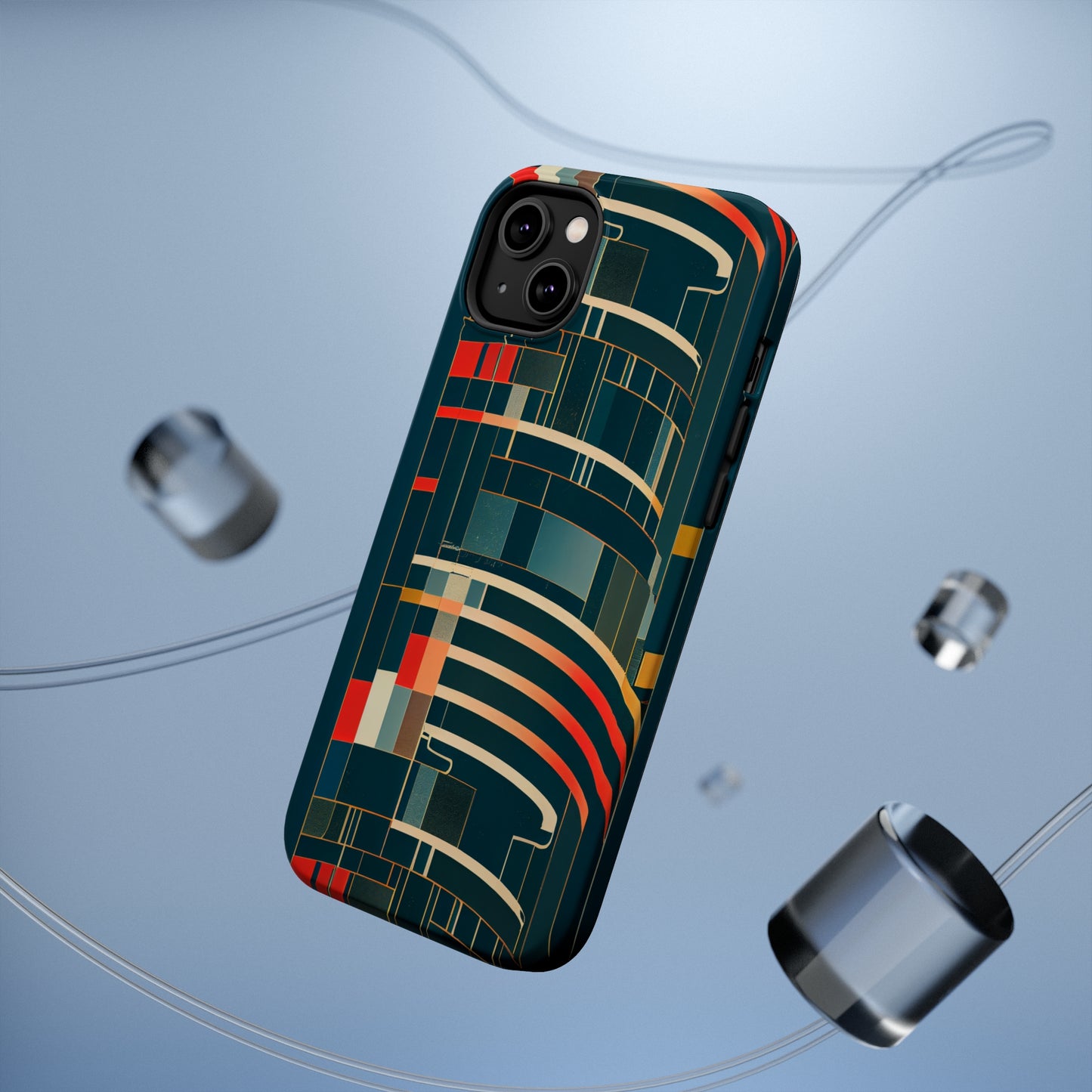 MagSafe Tough iPhone Case - Mecha Modernist
