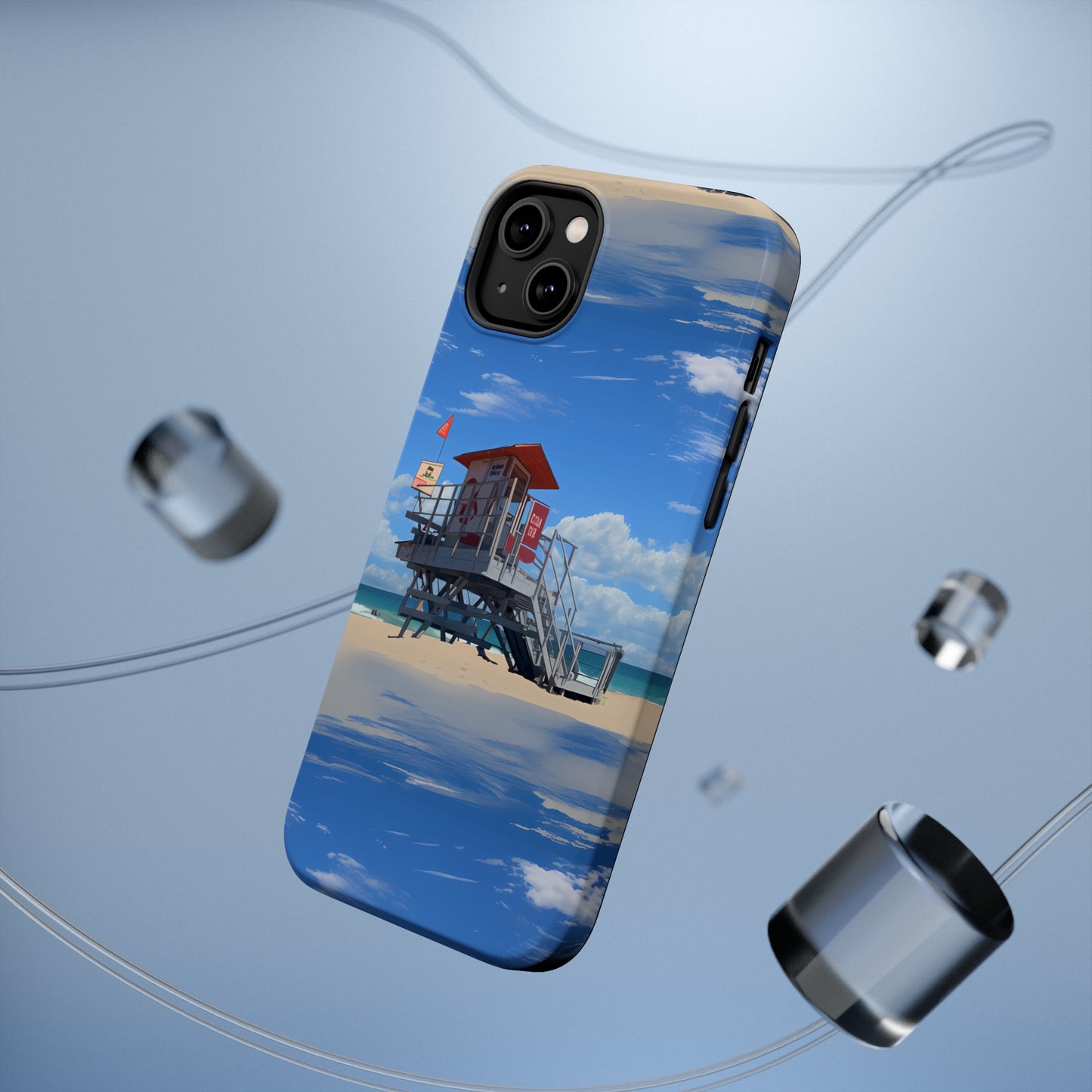MagSafe Tough iPhone Case - Love and Santa Monica