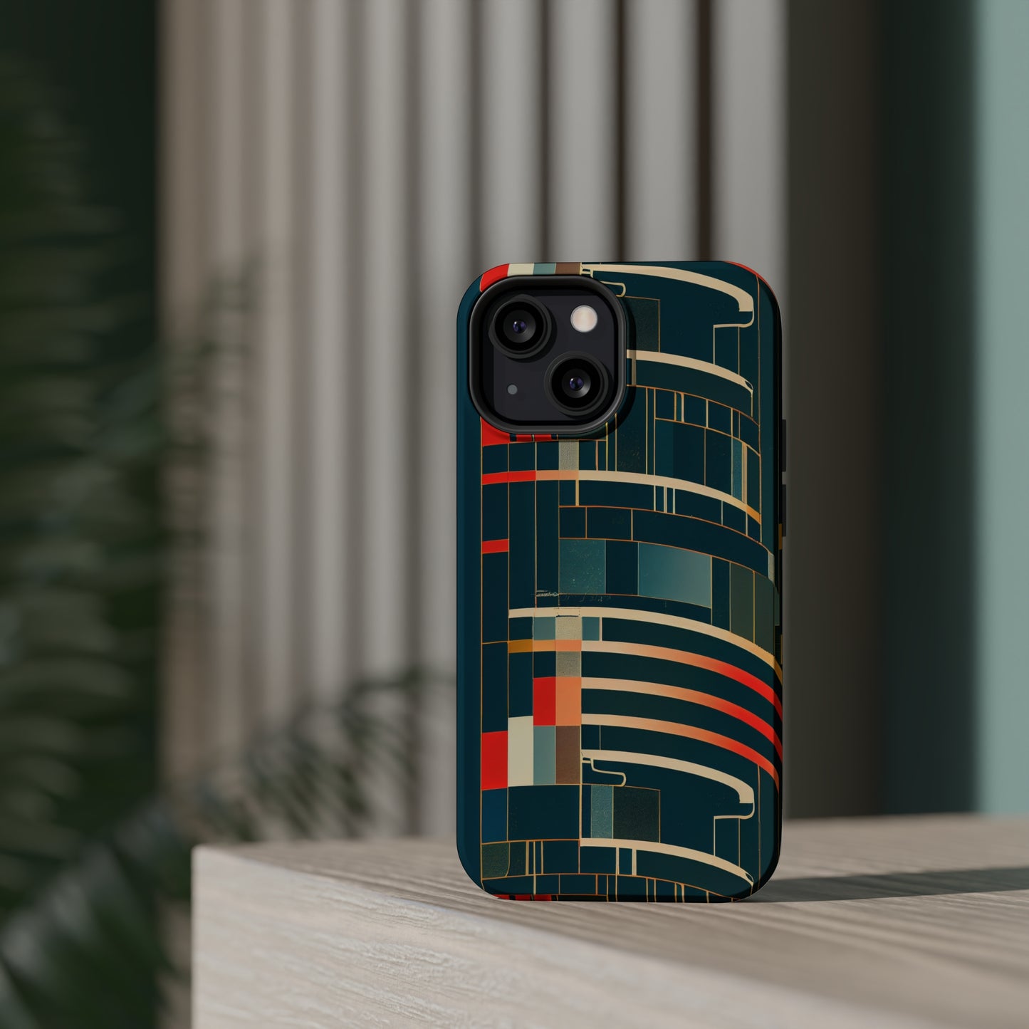MagSafe Tough iPhone Case - Mecha Modernist