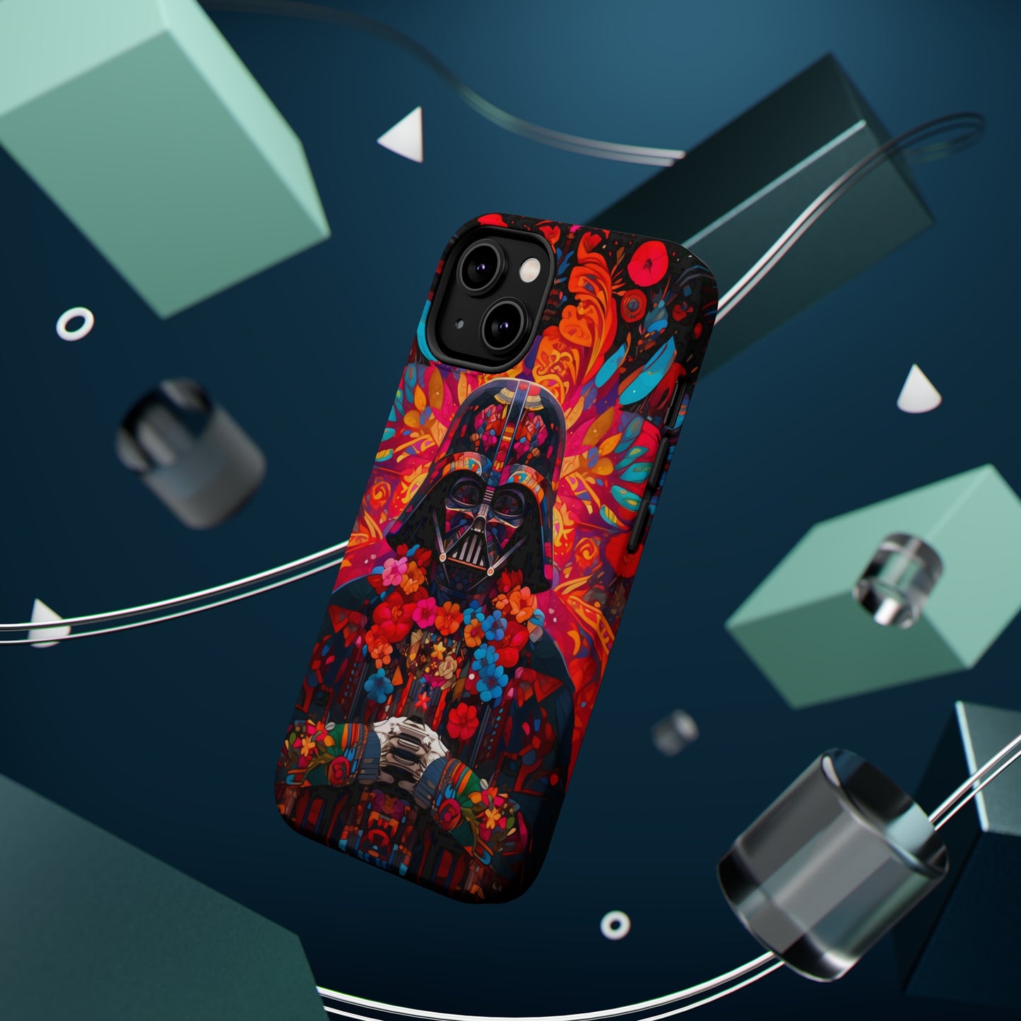 MagSafe Tough iPhone Case - Darth Vader Dia De Los Muertos