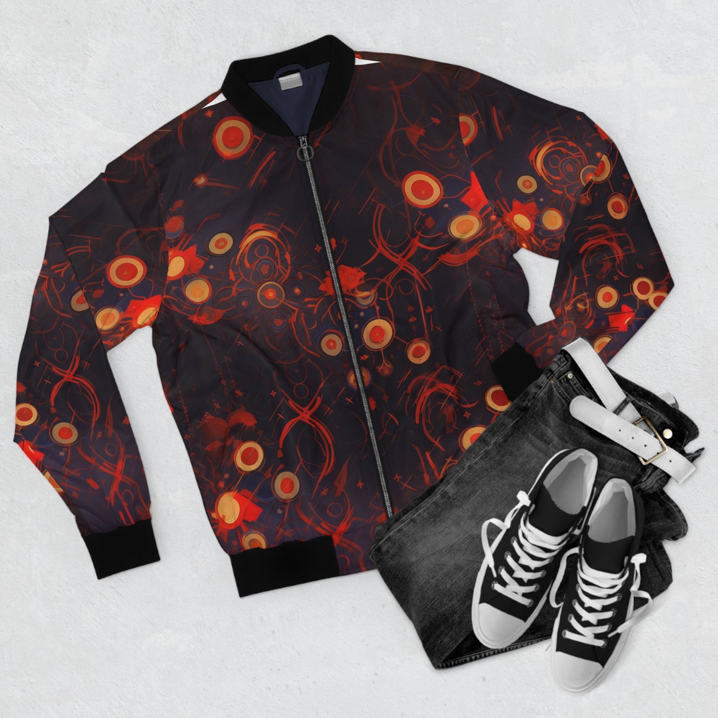 Men's Bomber Jacket - BB-8 Studio Ghibli