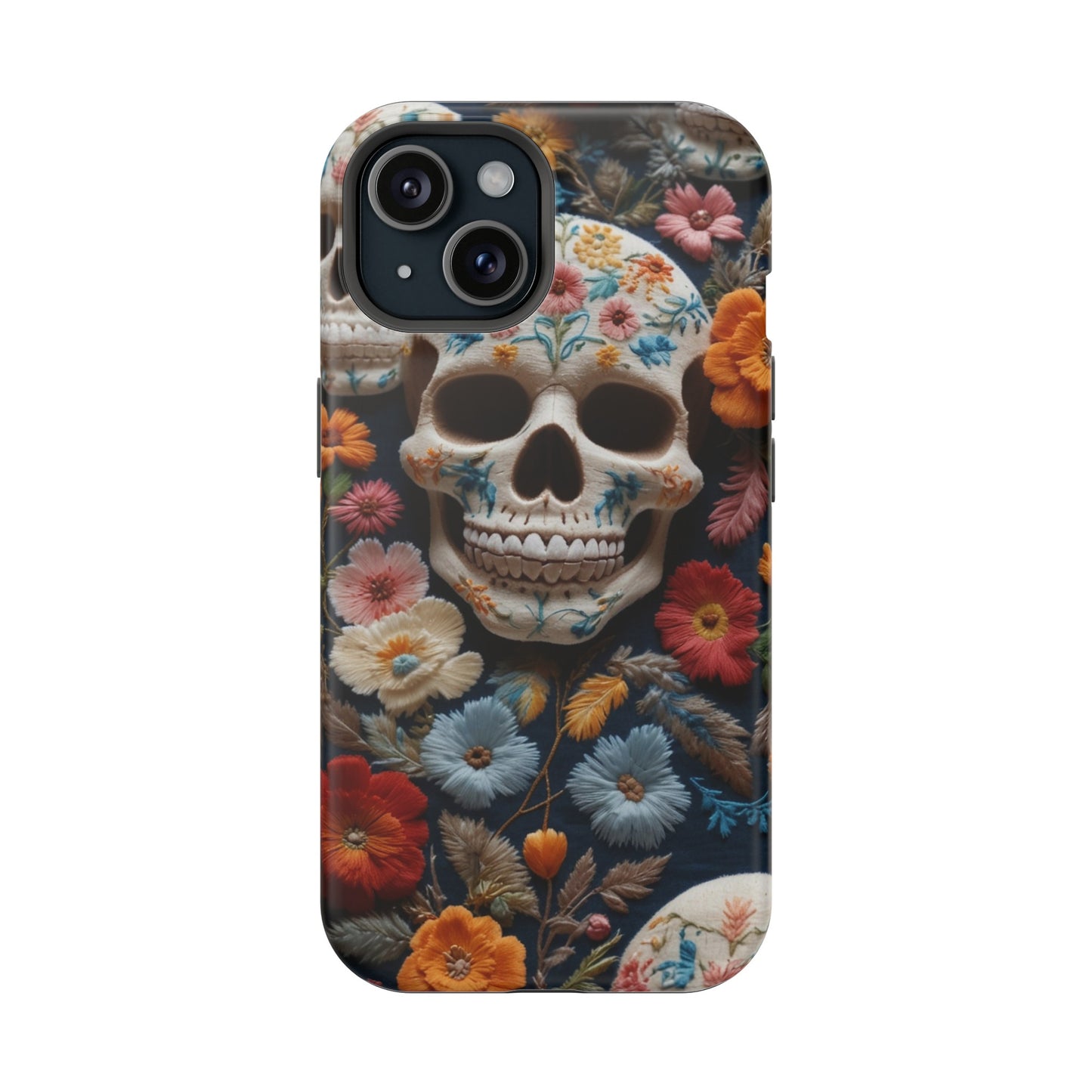 MagSafe Tough iPhone Case - "Embroidery Artistry"
