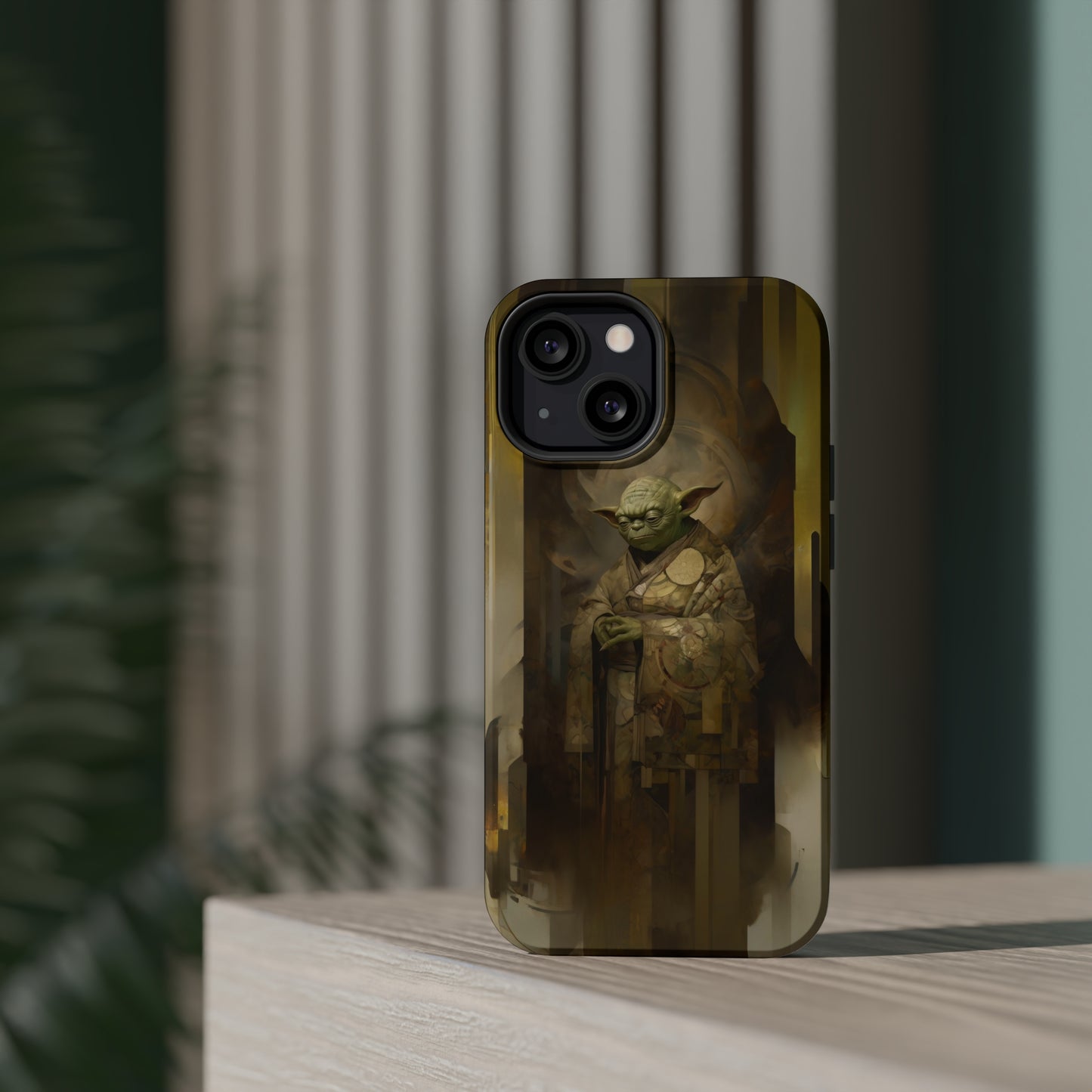 MagSafe Tough iPhone Case - Yoda Yukiyo E Art Portrait