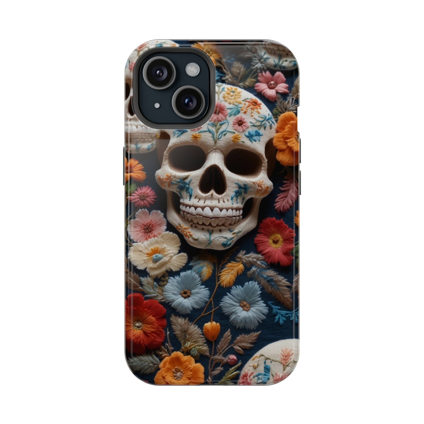 MagSafe Tough iPhone Case - "Embroidery Artistry"