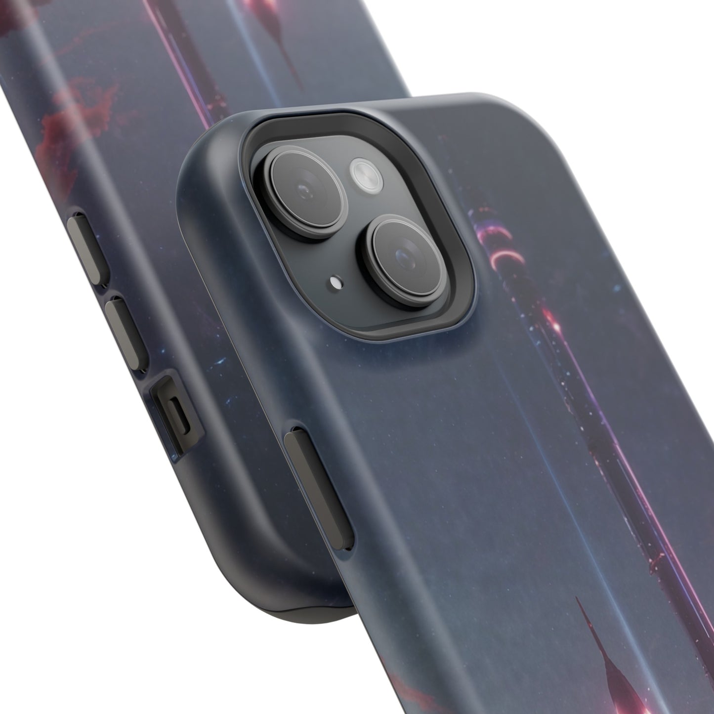 MagSafe Tough iPhone Case - Galactic Cyberpunk