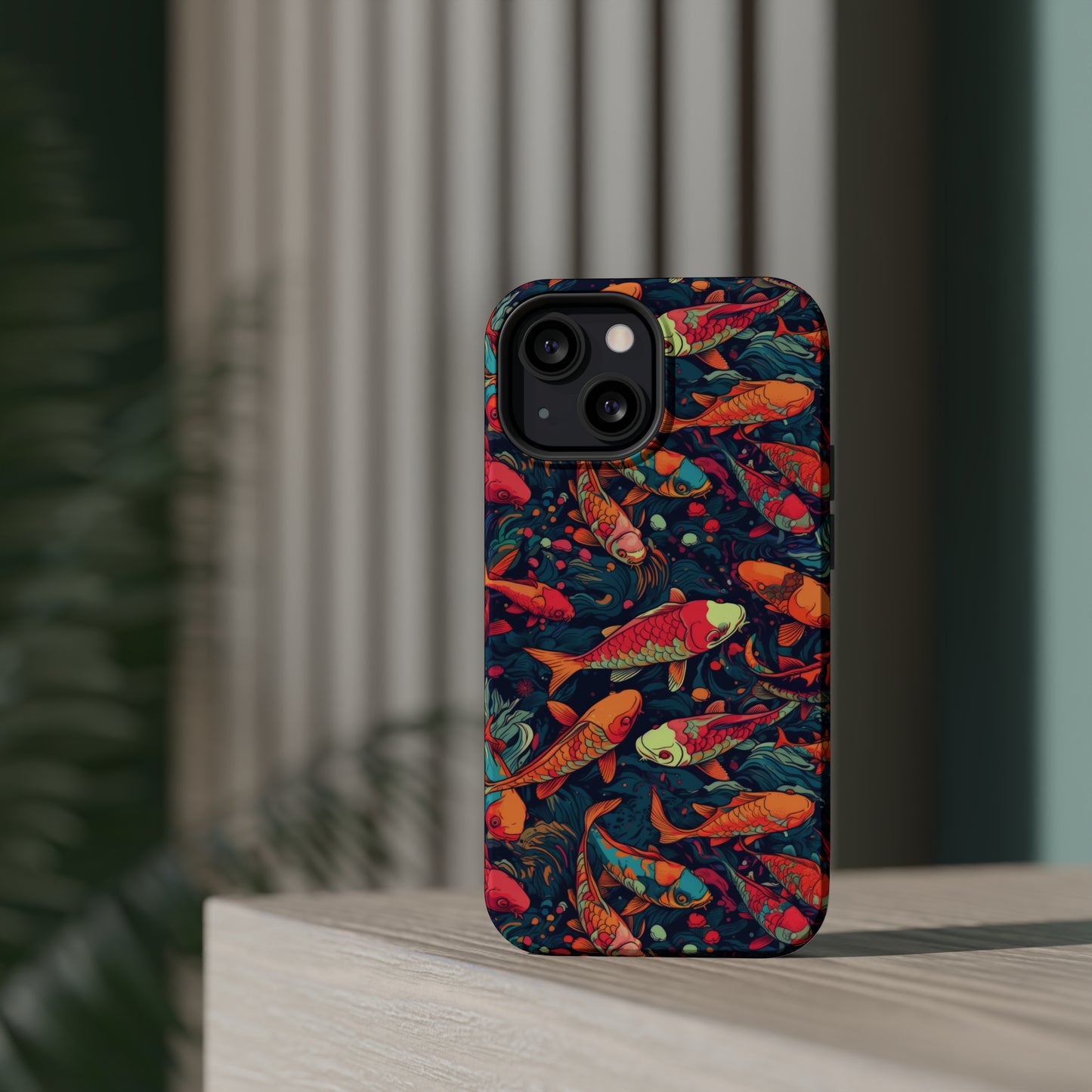 MagSafe Tough iPhone Case - Koi Menagerie