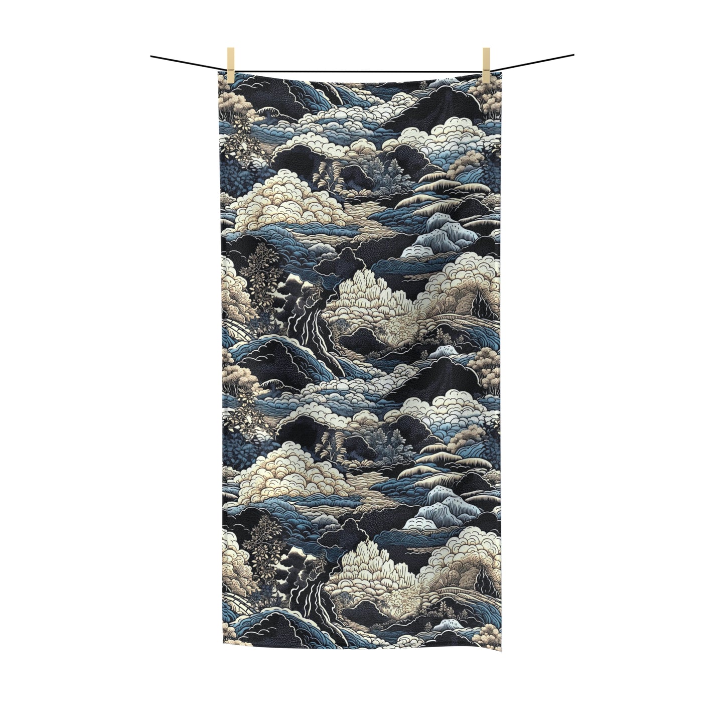 Edo Daydreams - Bath Towel