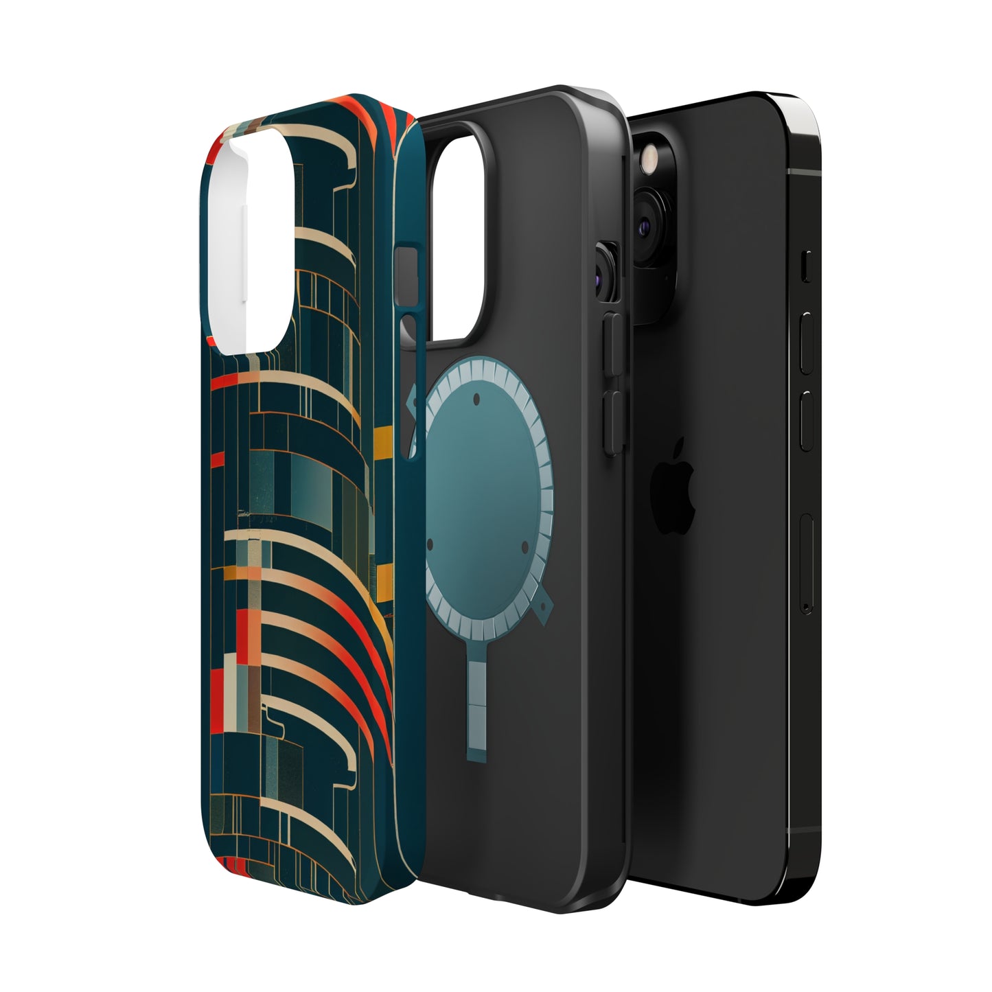 MagSafe Tough iPhone Case - Mecha Modernist
