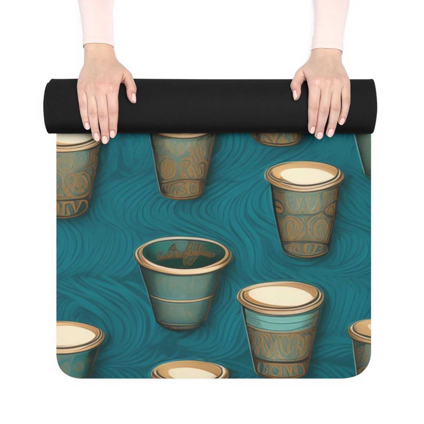 Rubber Yoga Mat- Sabina Bhujangasana Takeaway