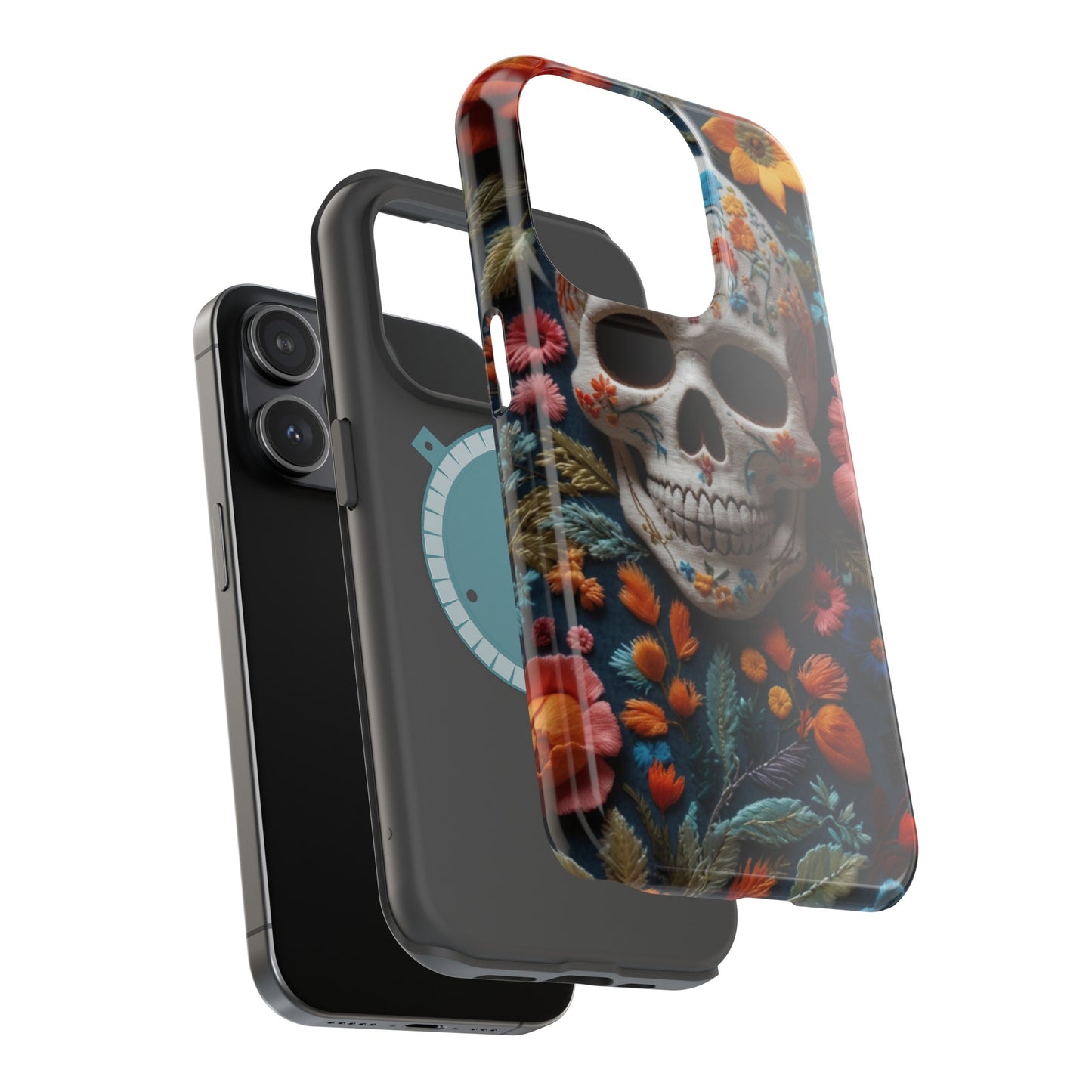 MagSafe Tough iPhone Case - "Embroidery Artistry"