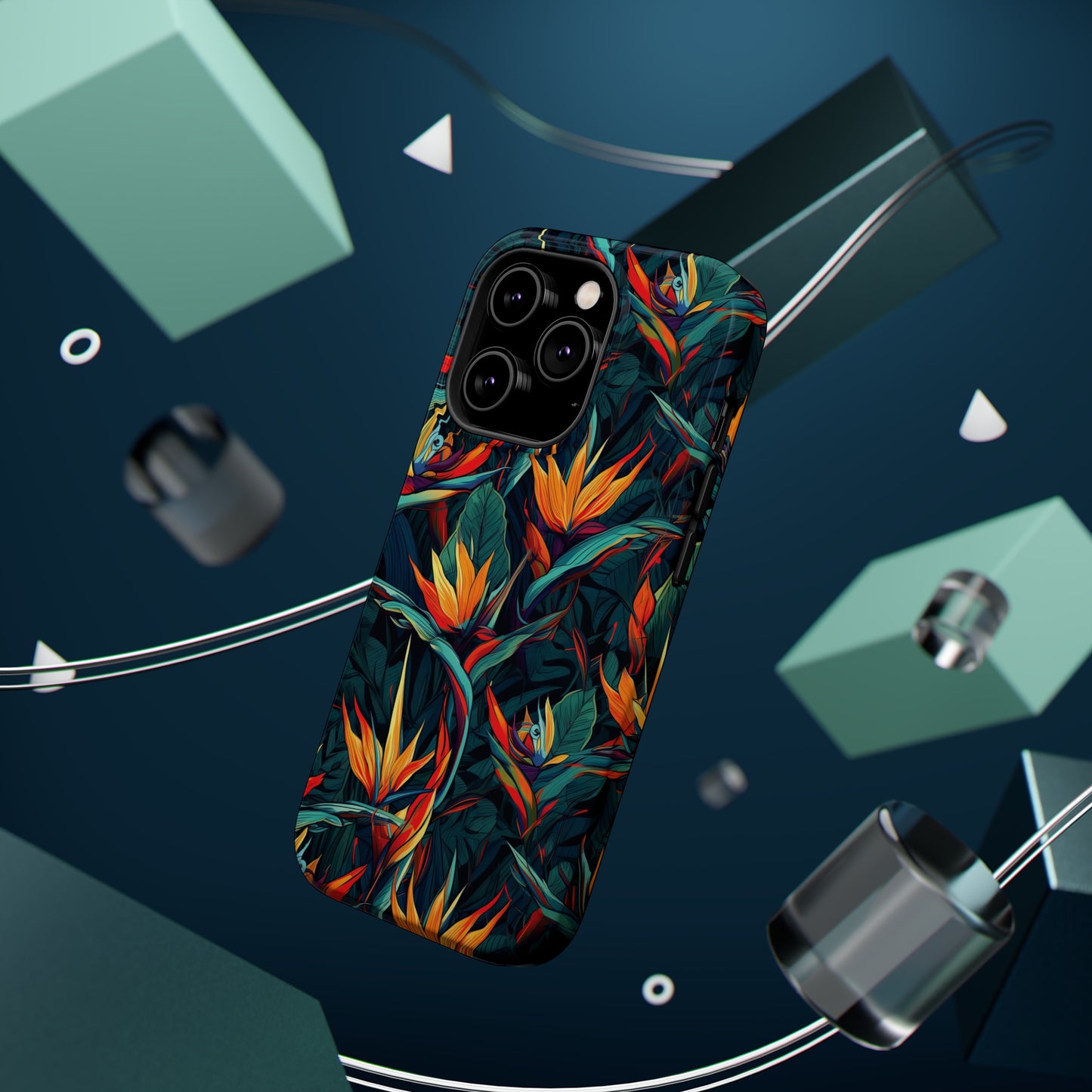 MagSafe Tough iPhone Case - Bird of Paradise