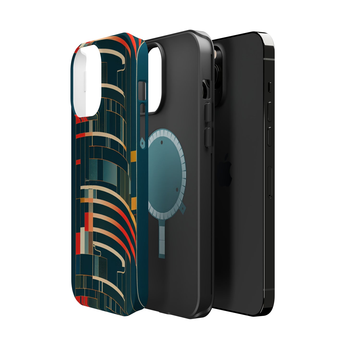 MagSafe Tough iPhone Case - Mecha Modernist