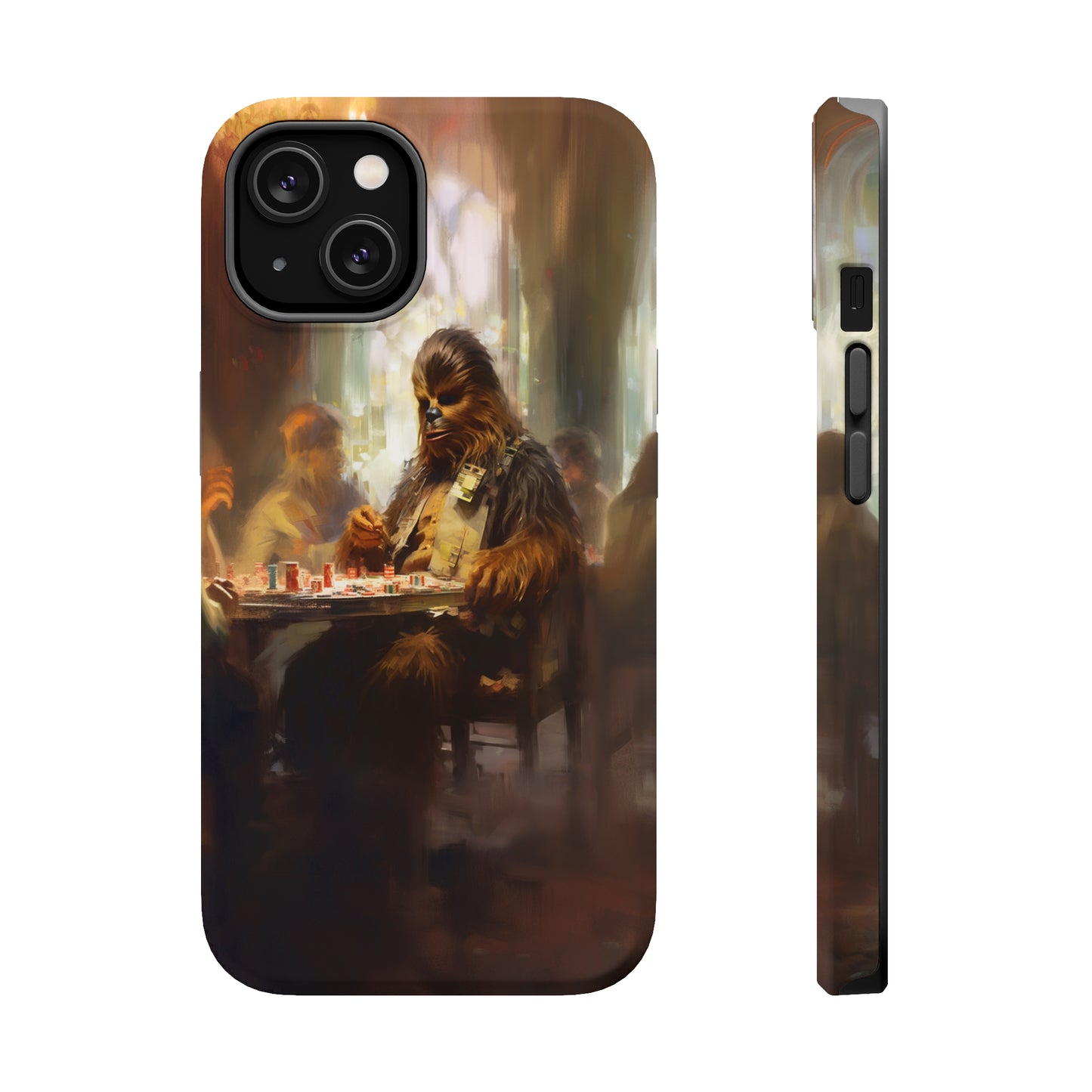 MagSafe Tough iPhone Case - ChewbaccaPlaying Poker