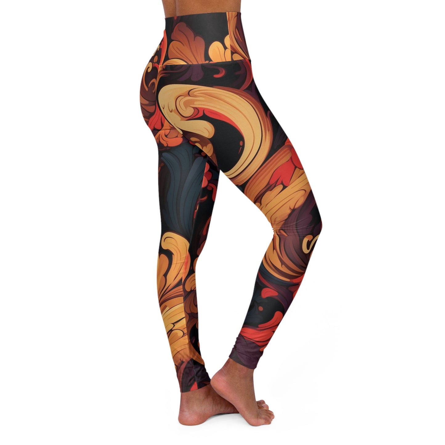High Waisted Leggings - Isabella de' Medici.