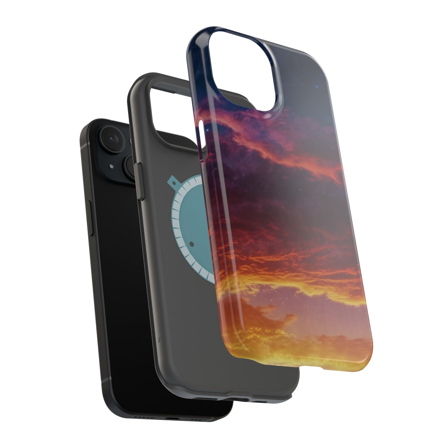 MagSafe Tough iPhone Case - "Nebula Brilliance"