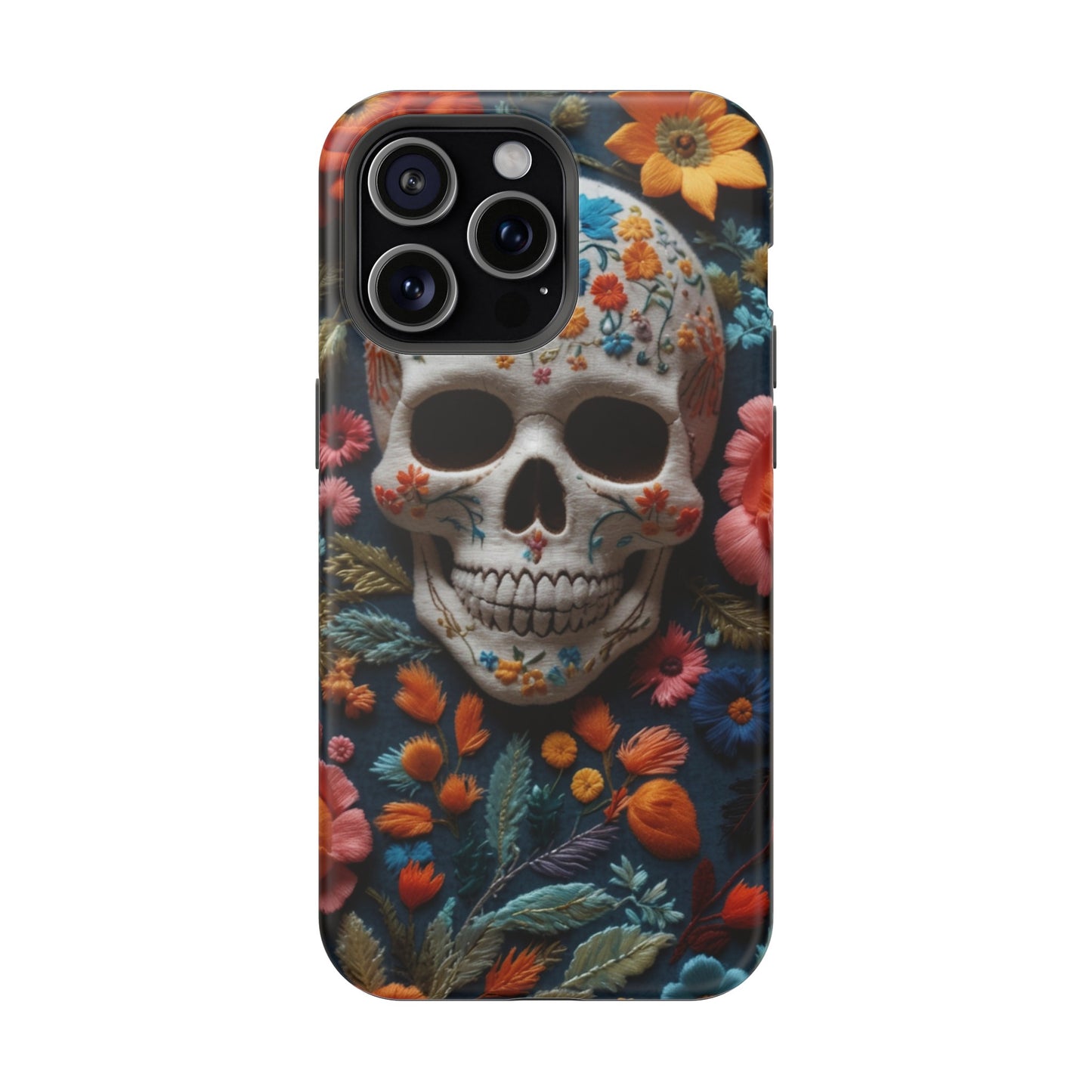 MagSafe Tough iPhone Case - "Embroidery Artistry"
