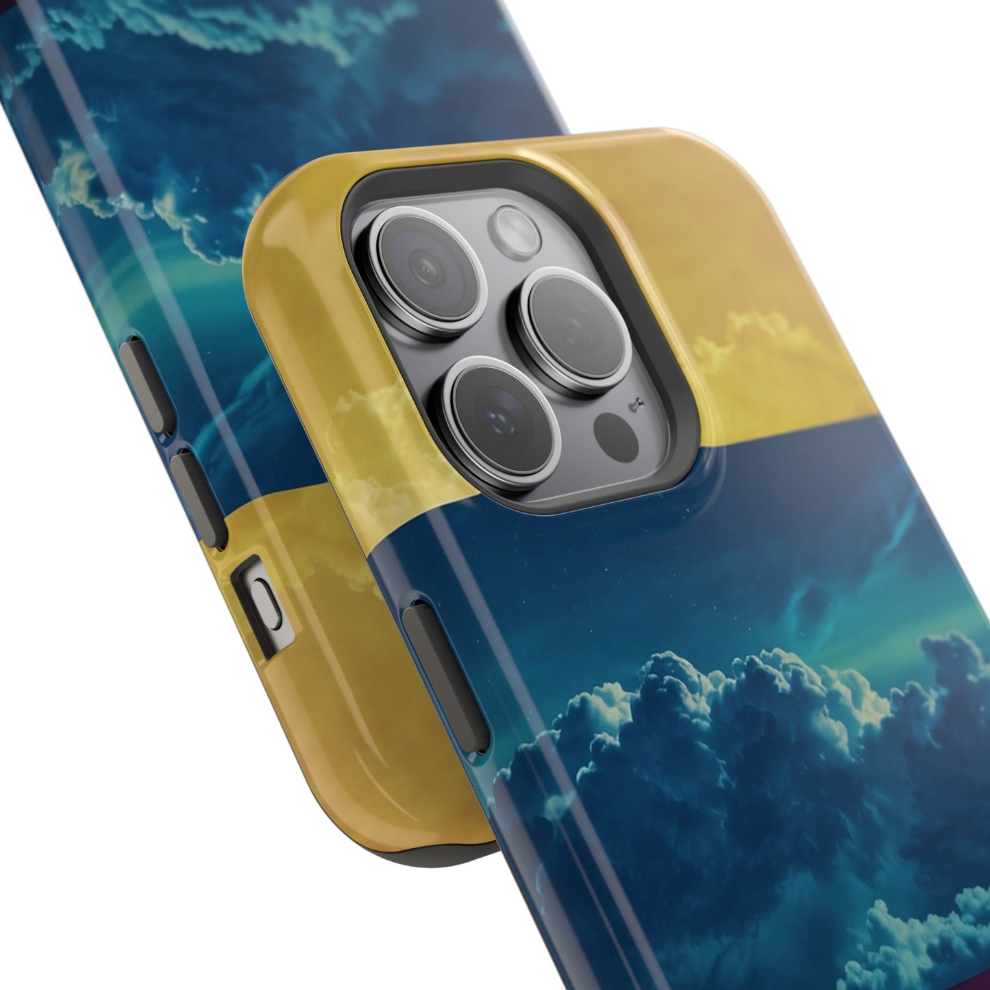 MagSafe Tough iPhone Case - "Nebula Synthwave"