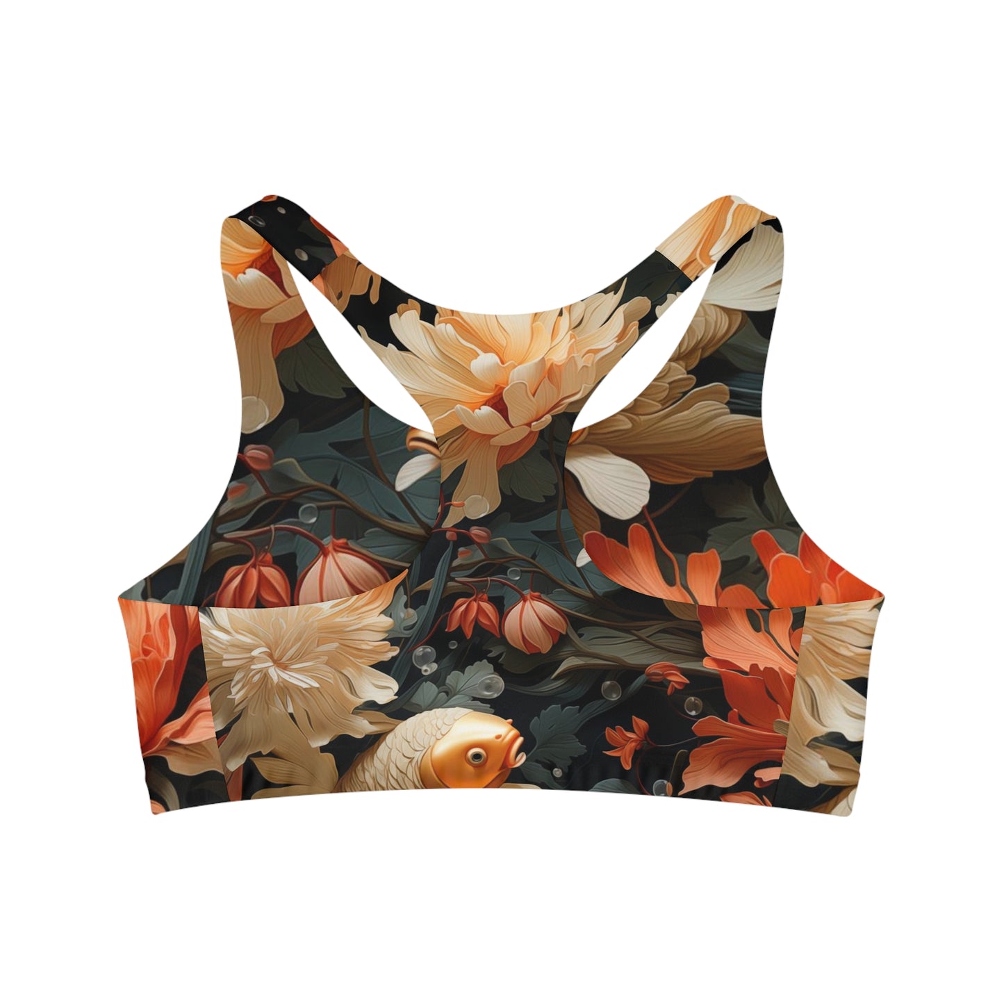 Sports Bra - Annora Marichyasana Anime Koi Fish