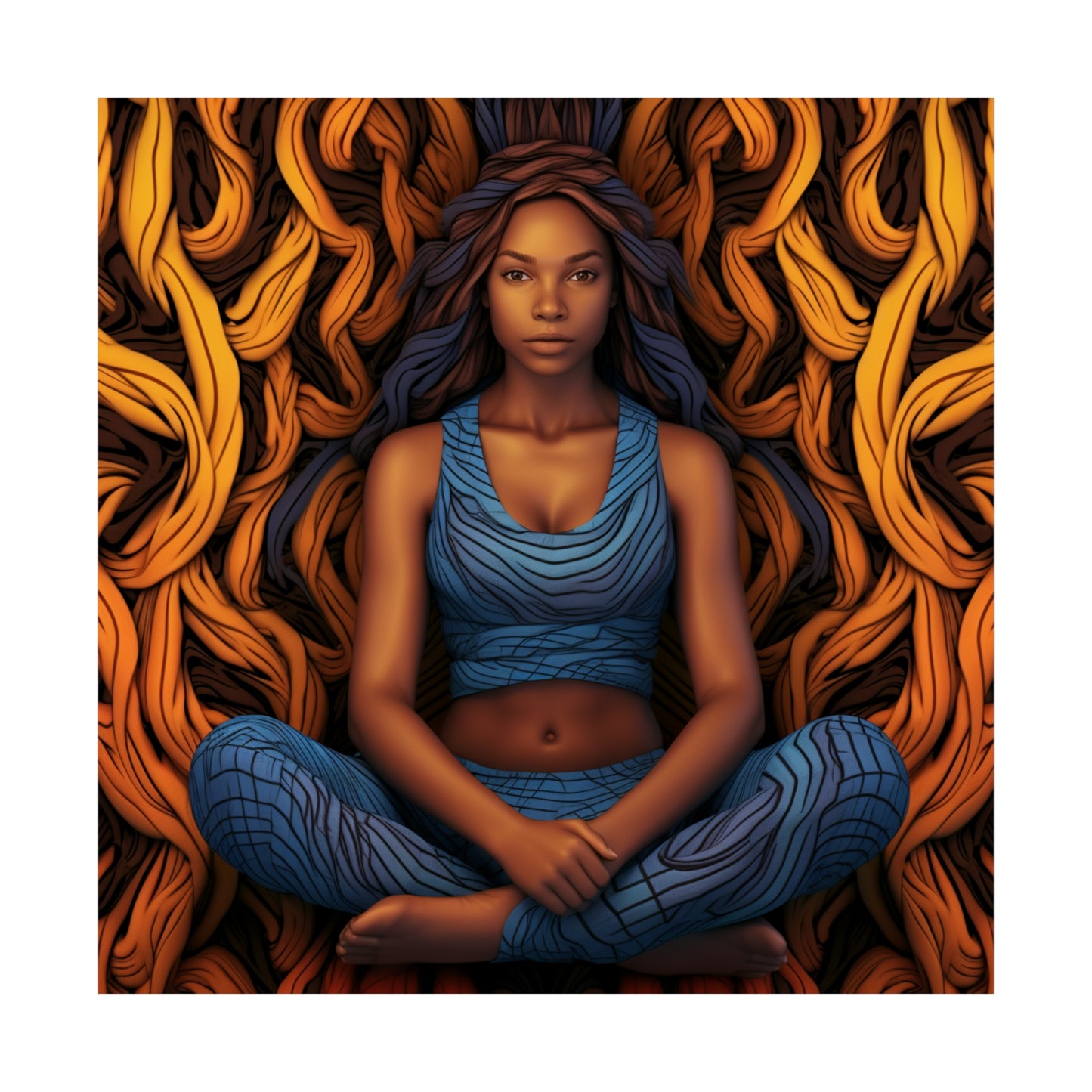 "Evelynlyonatic" - Matte Vertical Poster