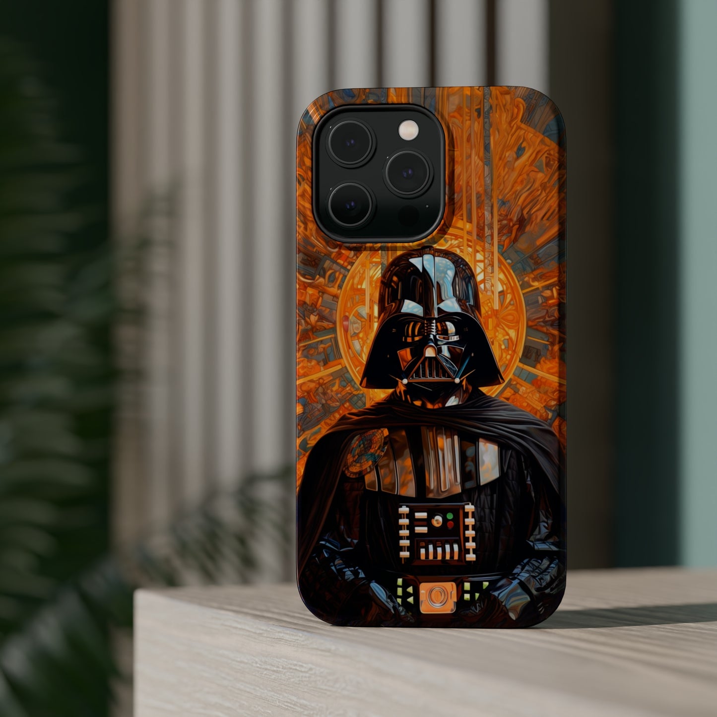 MagSafe Tough iPhone Case - Darth Vader Futurism