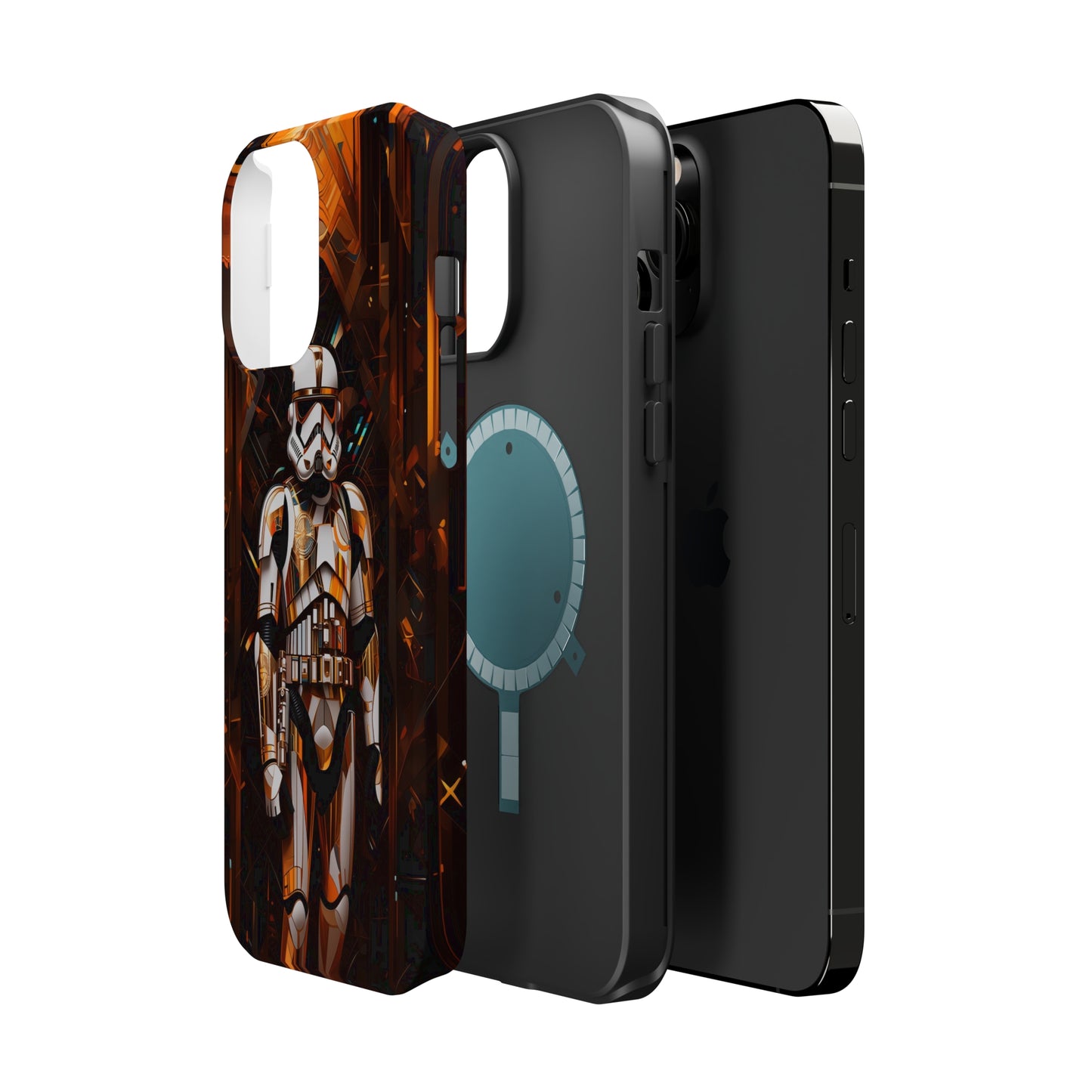 MagSafe Tough iPhone Case - Storm Trooper Art Deco style by Frank Lloyd Wright