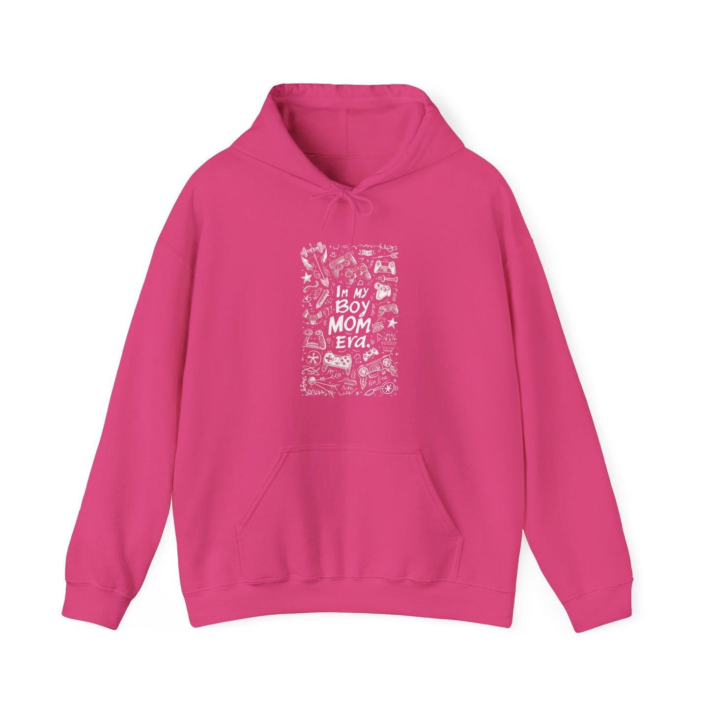 Unisex Heavy Blend™ Hooded Sweatshirt - In My Boy Mom Era - Gamer