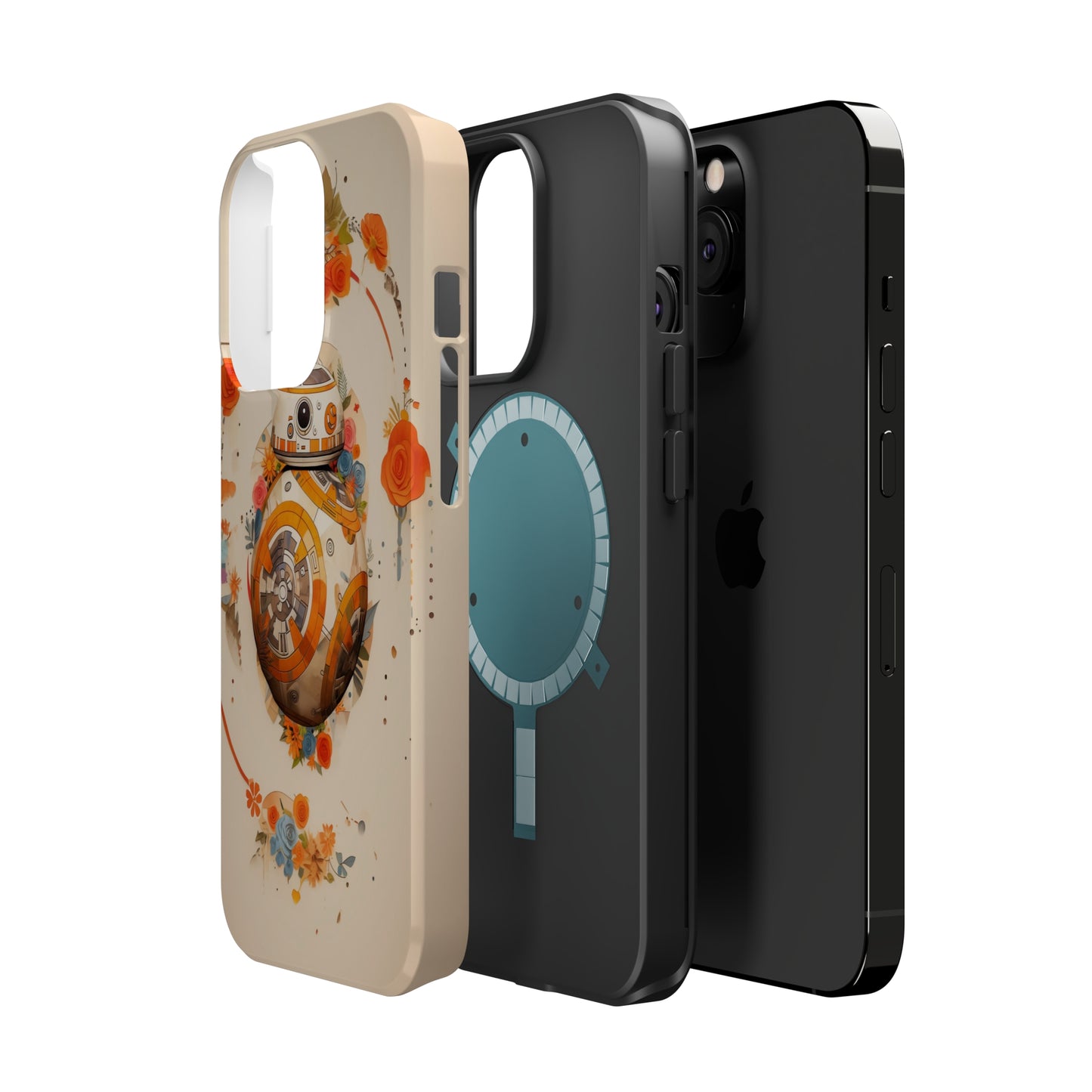 MagSafe Tough iPhone Case - BB-8 Paper Cut Craft Illustration