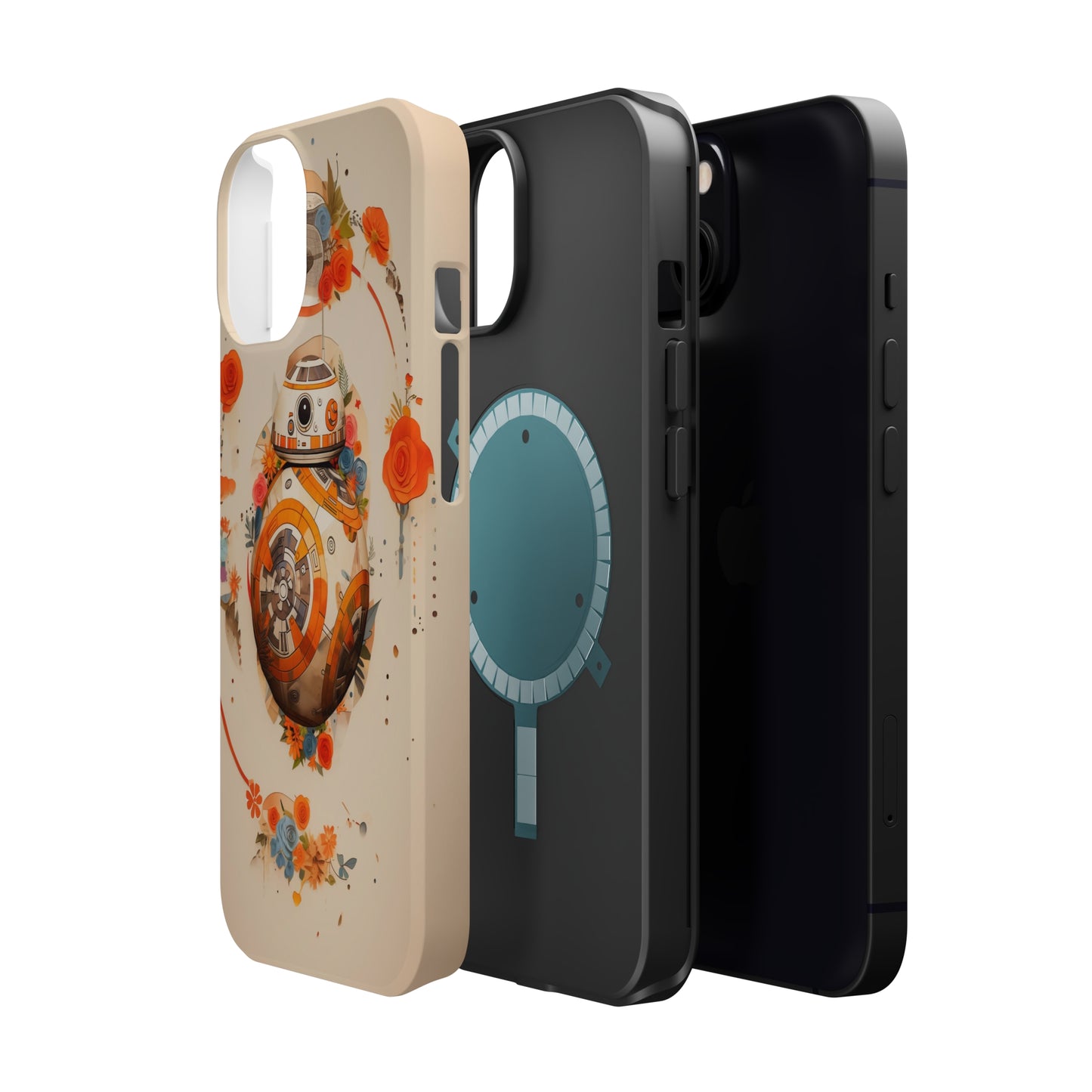 MagSafe Tough iPhone Case - BB-8 Paper Cut Craft Illustration