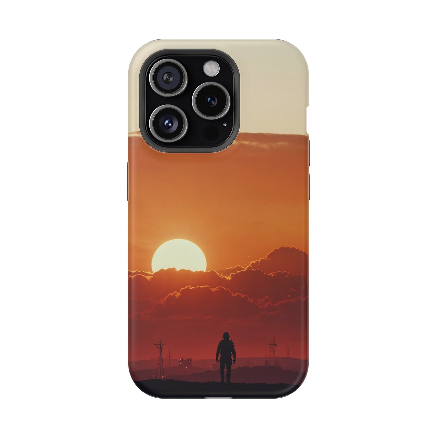 MagSafe Tough iPhone Case - Galactic Synthwave