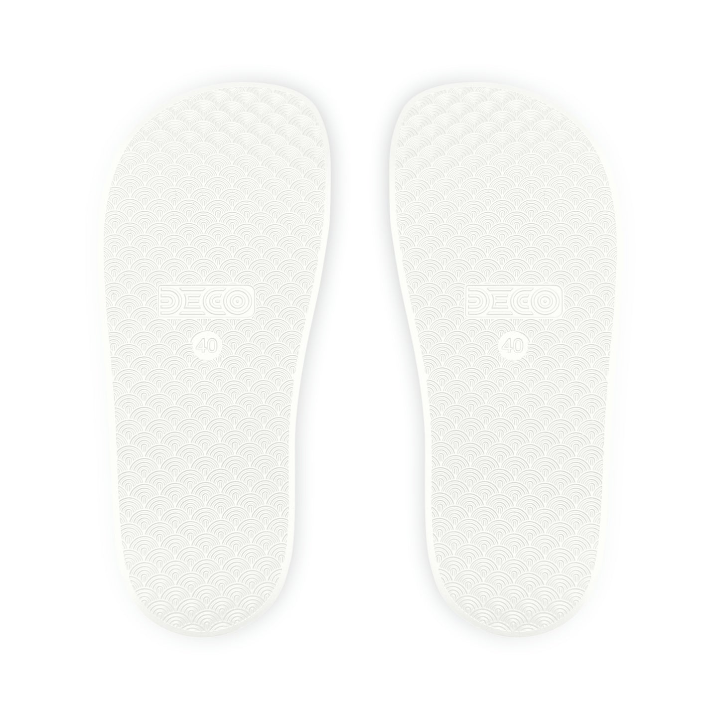 Women's Slide Sandals - Spooky Monsters Anime Beta